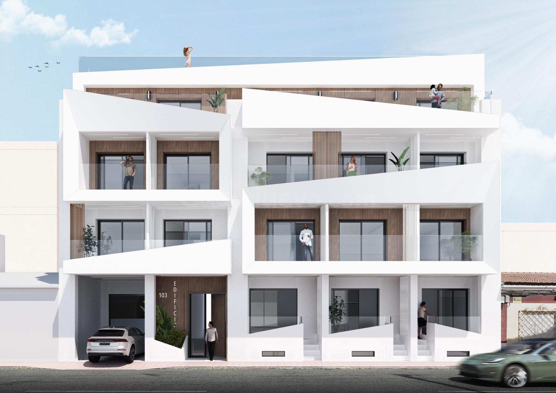 Modernos Apartamentos a 250m de la Playa del Cura en Torrevieja