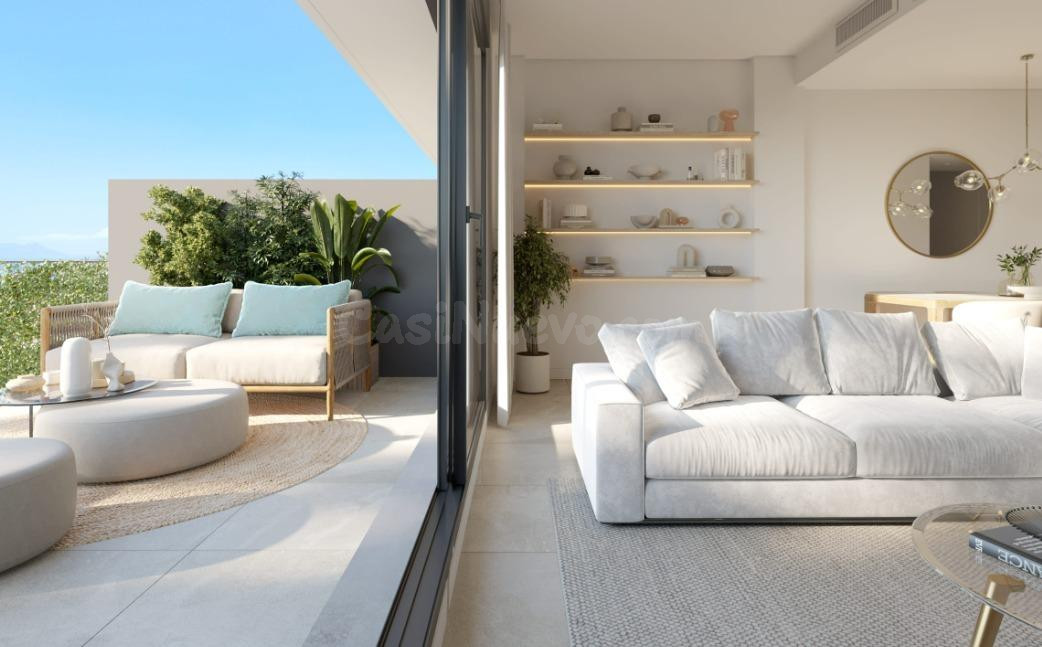 Blue Wave, vivienda con terraza y vistas al mar en Manilva - foto 4