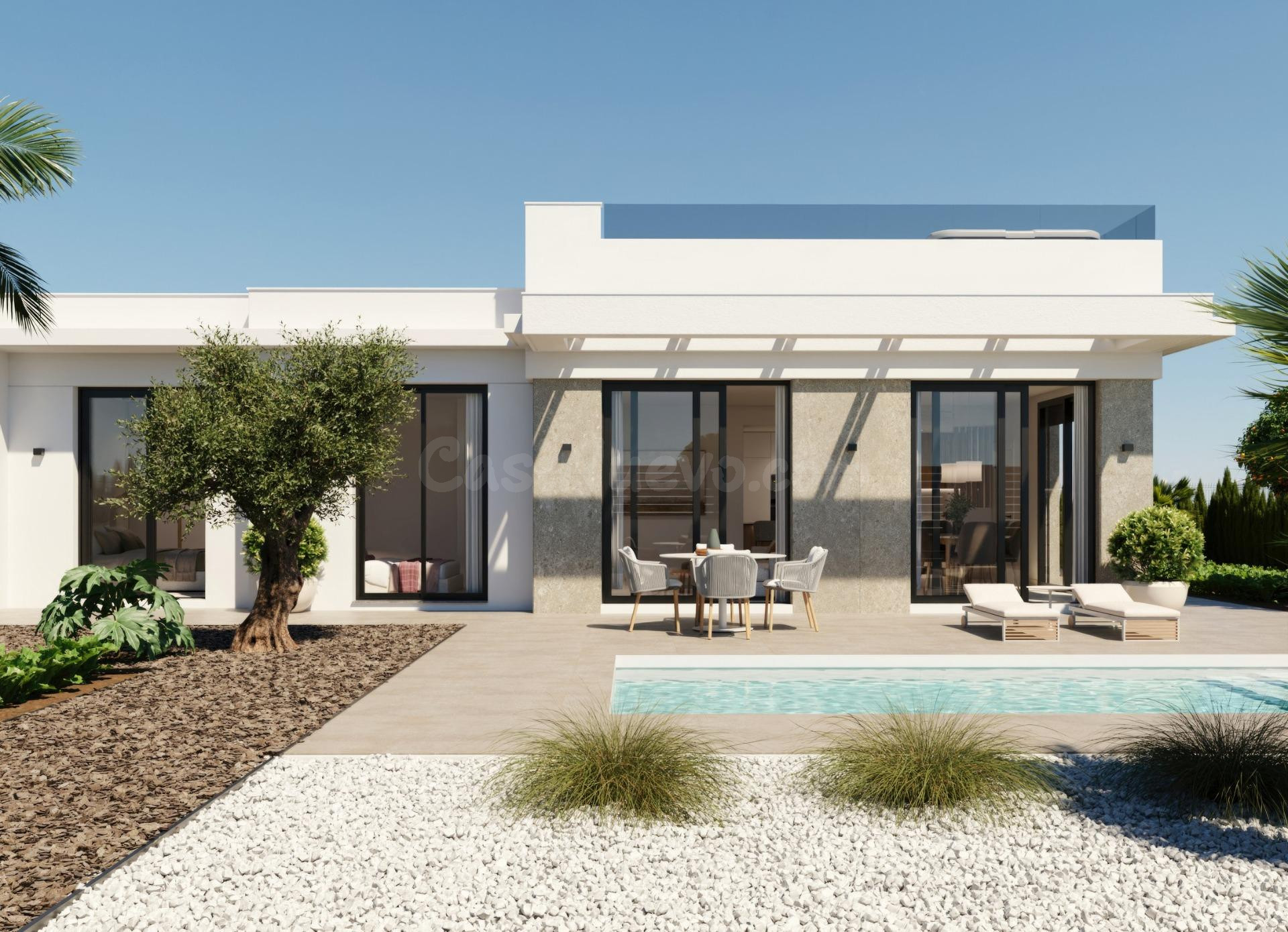 Villas de Obra Nueva en Hacienda del Álamo Golf Resort, Murc - foto 3