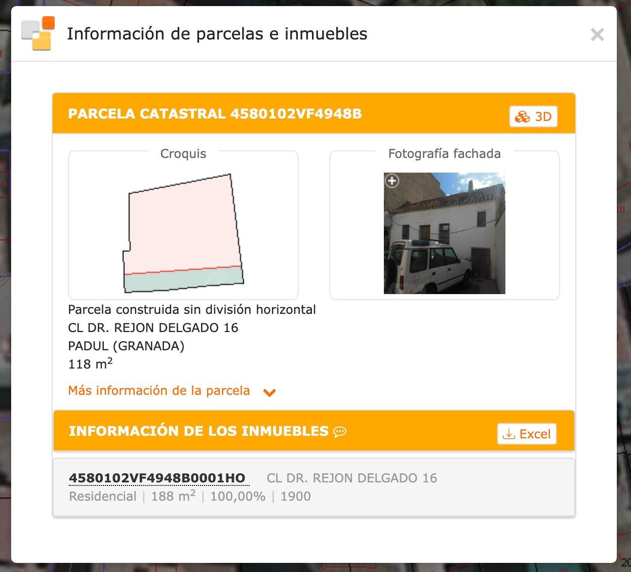3 CASAS PARA DERRIBAR O HACER GRAN REFORMA EN PADUL, CON SUP - foto 5