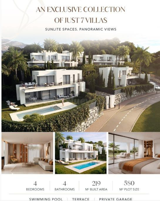 Villa contemporánea en Mijas Pueblo con piscina privada, vis - foto 5