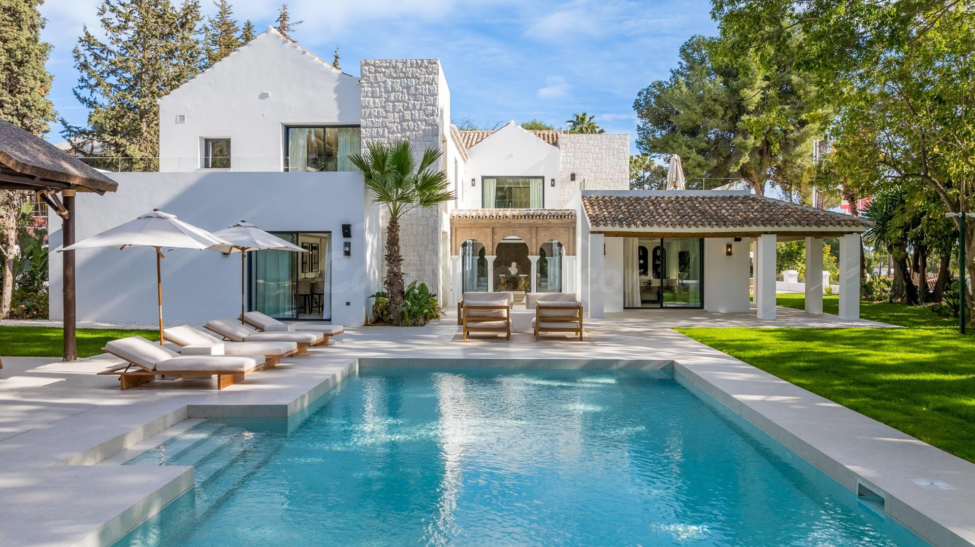 Villa Las Palmeras, villa de nueva construcción en Las Brisa