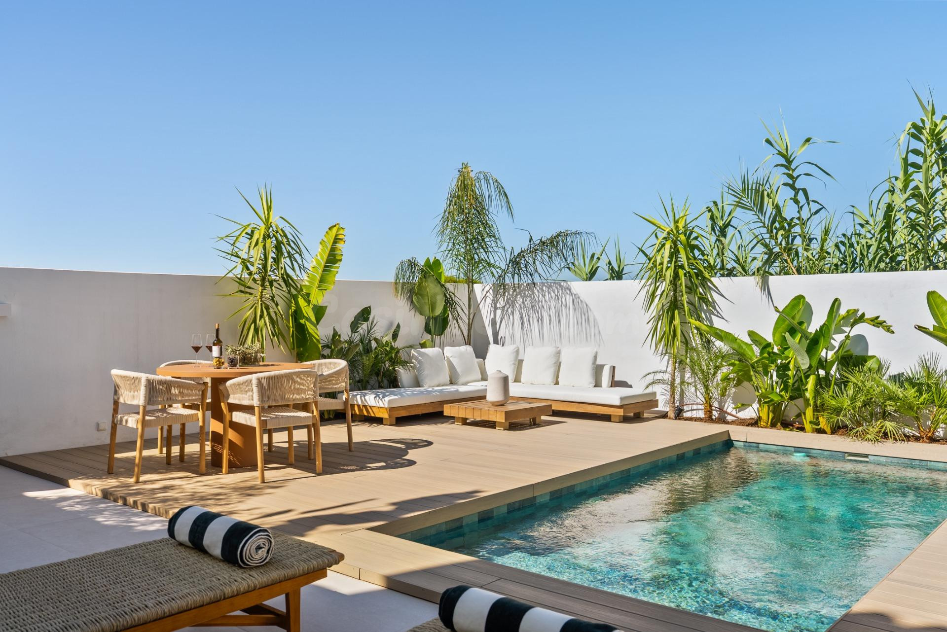 Casa Zia, adosado reformado en Nueva Andalucía con piscina p - foto 3