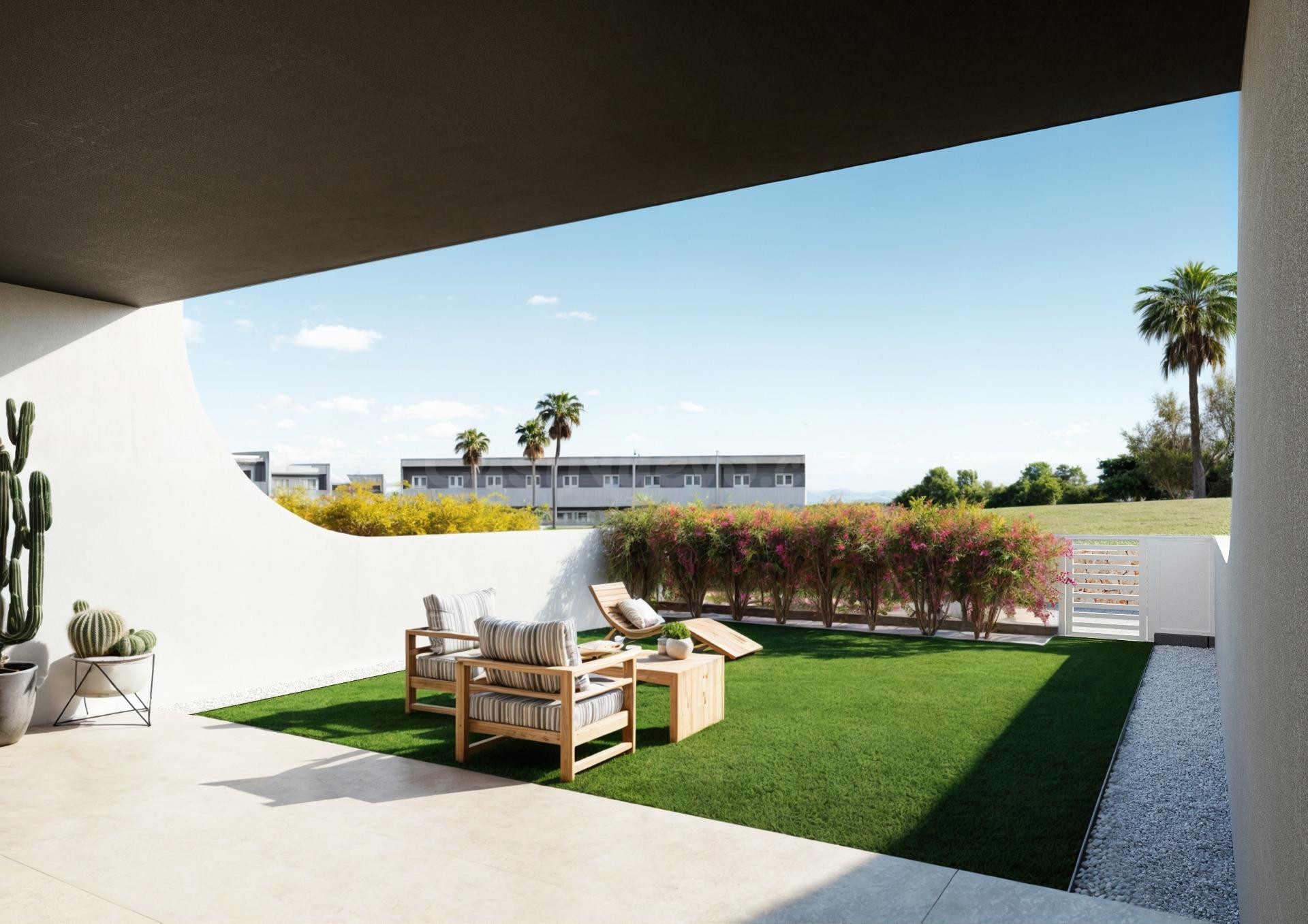 VIVIENDA EN ESQUINA CON 110 METROS DE TERRAZA CON PISCINA  COMUNITARIA A 4 KILOMETROS DE BENIDORM - foto 5