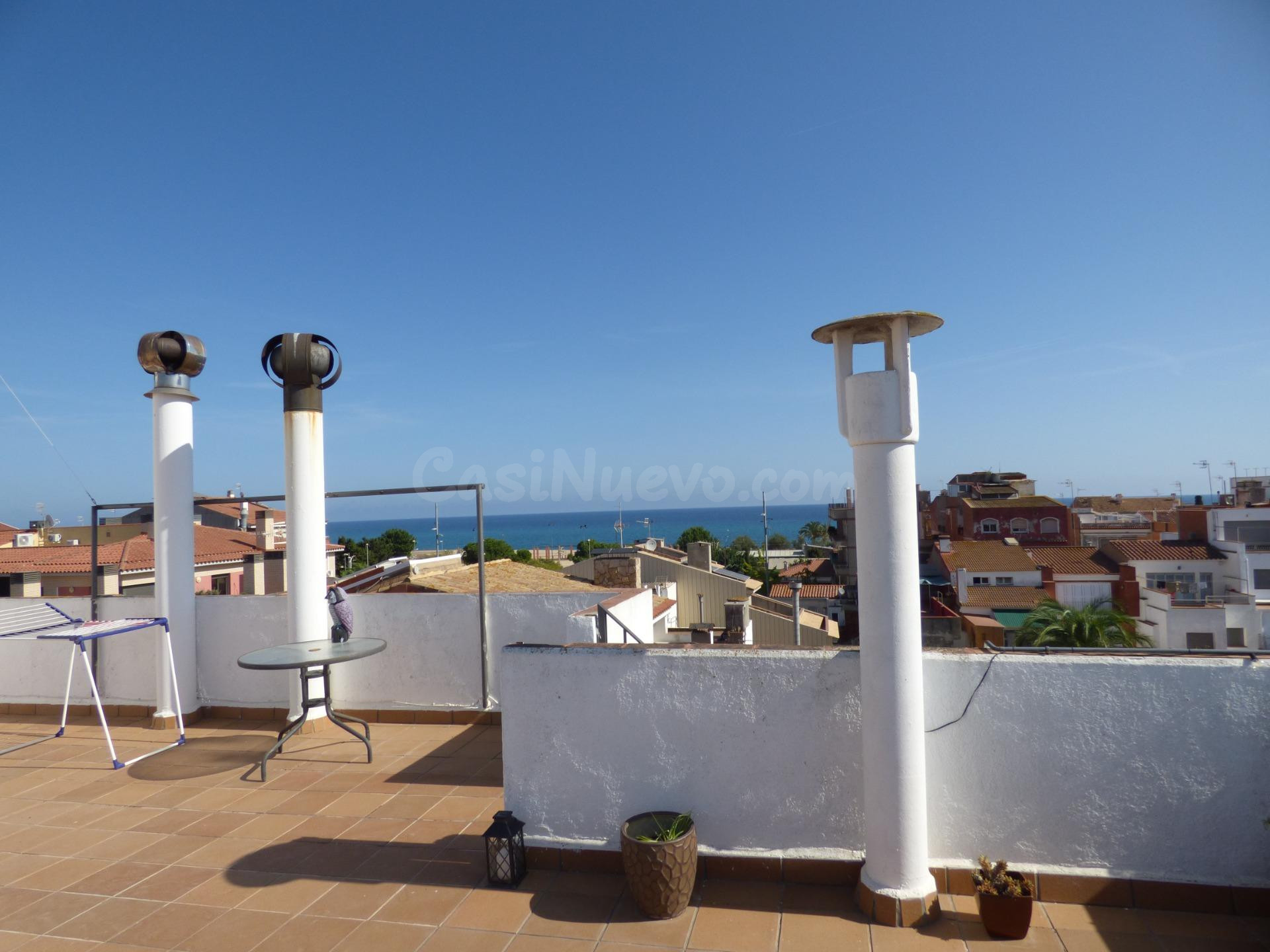 Amplio piso con terraza y vistas al mar en el centro de Malg - foto 3
