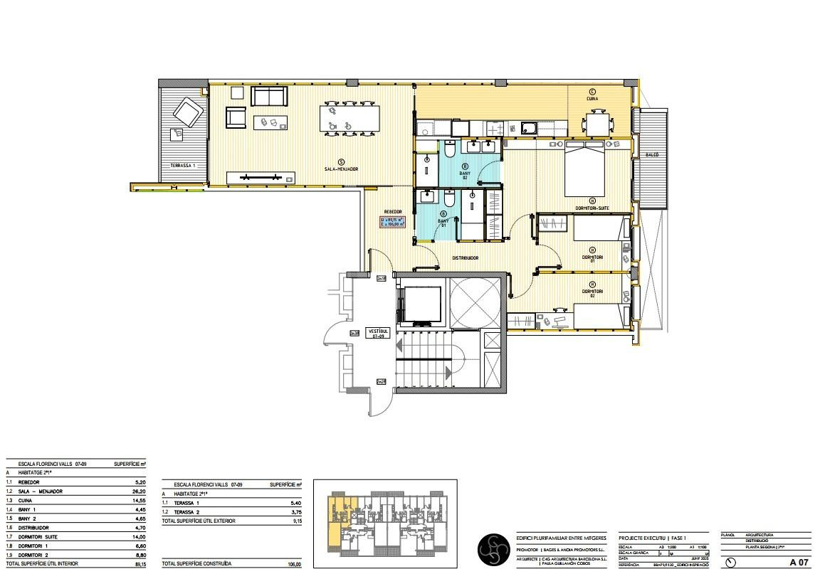 OBRA NUEVA EN ZONA POBLE SEC IGUALADA - PISO 3 habitaciones - foto 5