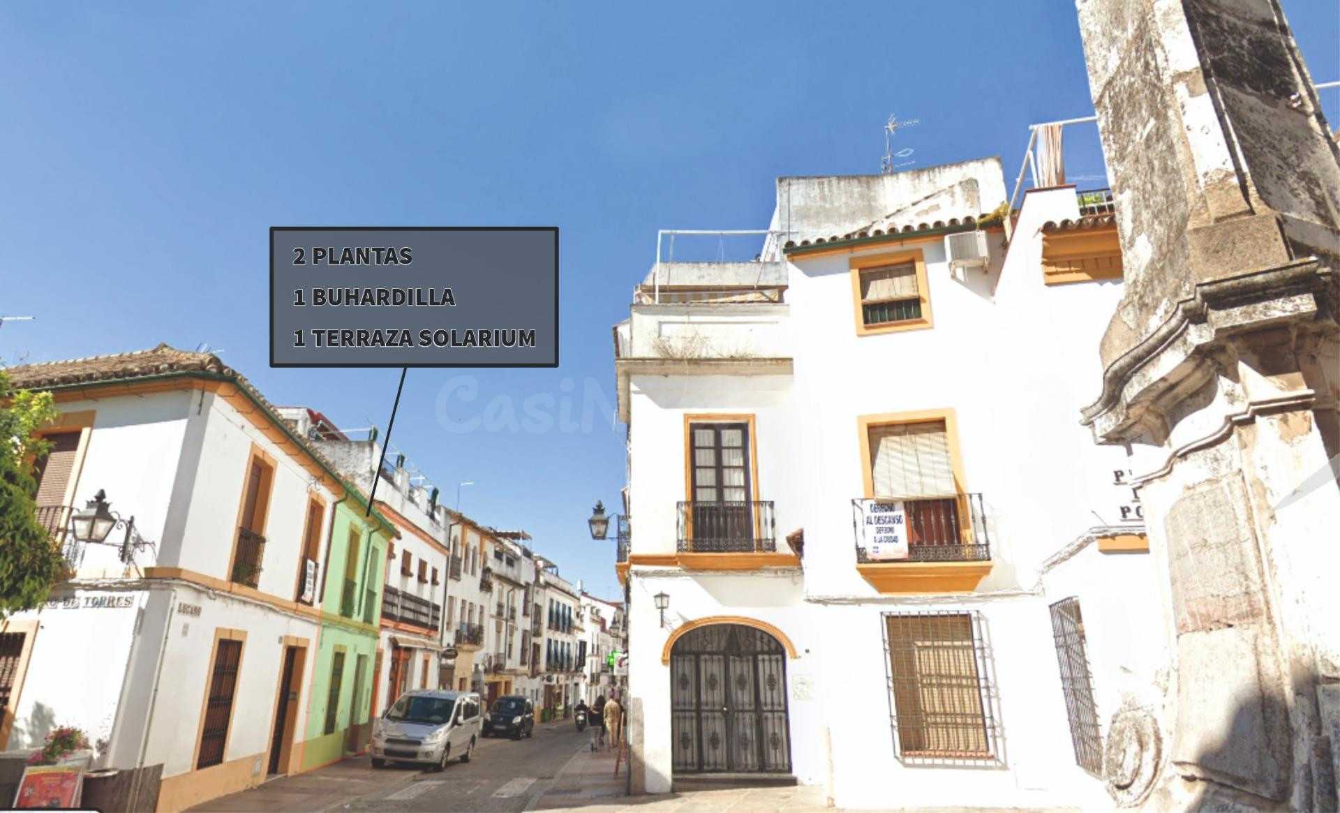 Casa con encanto frente a la Plaza del Potro – Calle Lucano