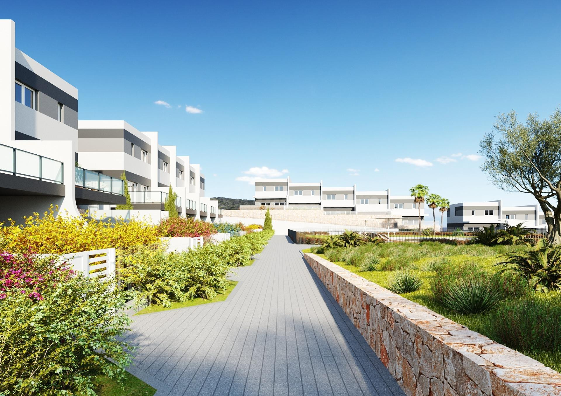 NATURE: NEW 3-BEDROOM TOWNHOUSES FOR SALE IN BALCÓN DE FINES - foto 2