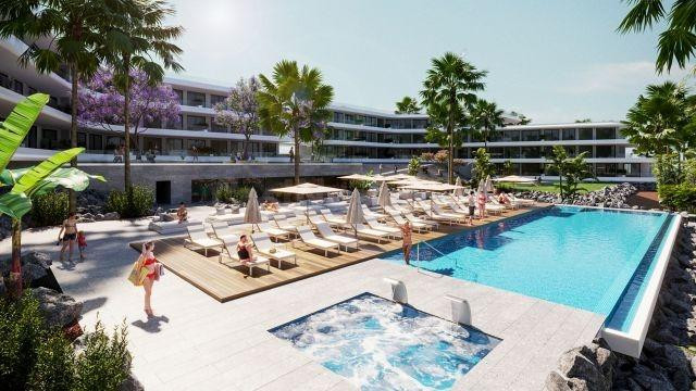 Atico en Costa Adeje - 2 dormitorios - terraza y solarium - foto 3