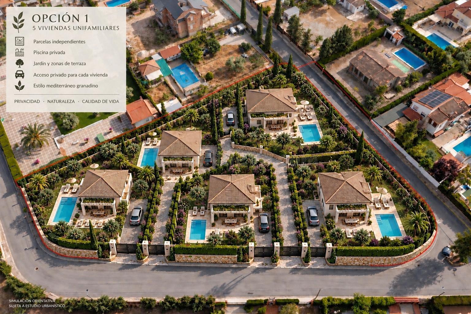 GRAN PARCELA DE 3.622 M2 EN URBANIZACIÓN ALIJARES – OTURA |  - foto 3