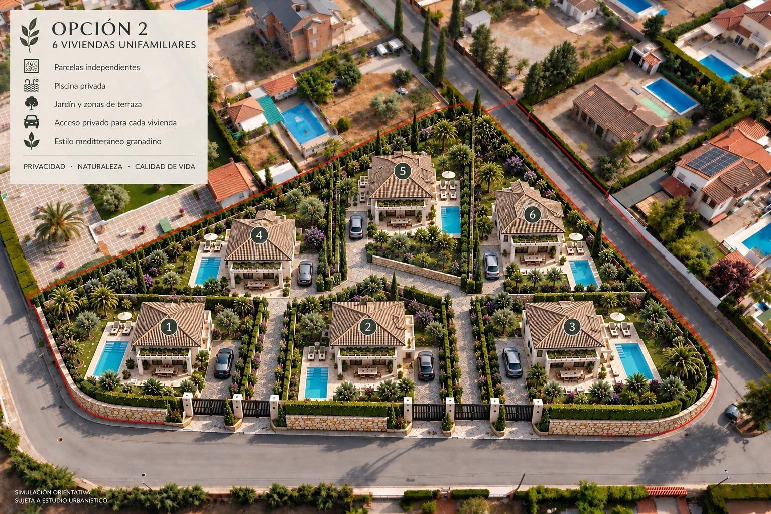 GRAN PARCELA DE 3.622 M2 EN URBANIZACIÓN ALIJARES – OTURA |  - foto 4