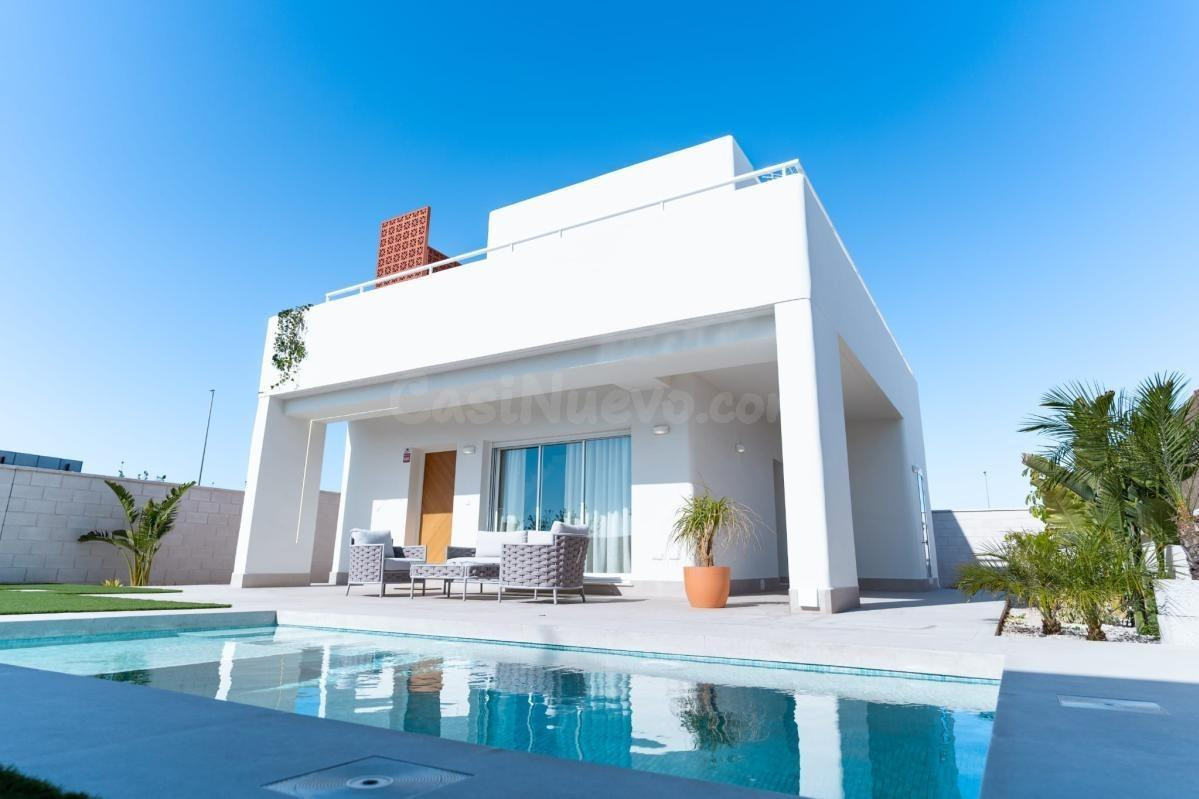 Villa en Pilar de la Horadada 3 hab con PISCINA PRIVADA