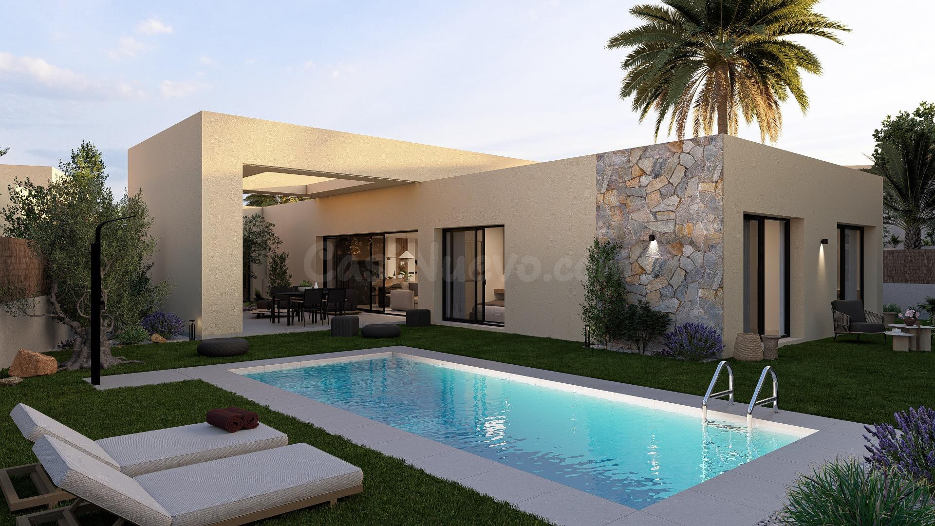 Villas en Baños y Mendigo - Modelo Alameda - Fase 3 - 4 hab 