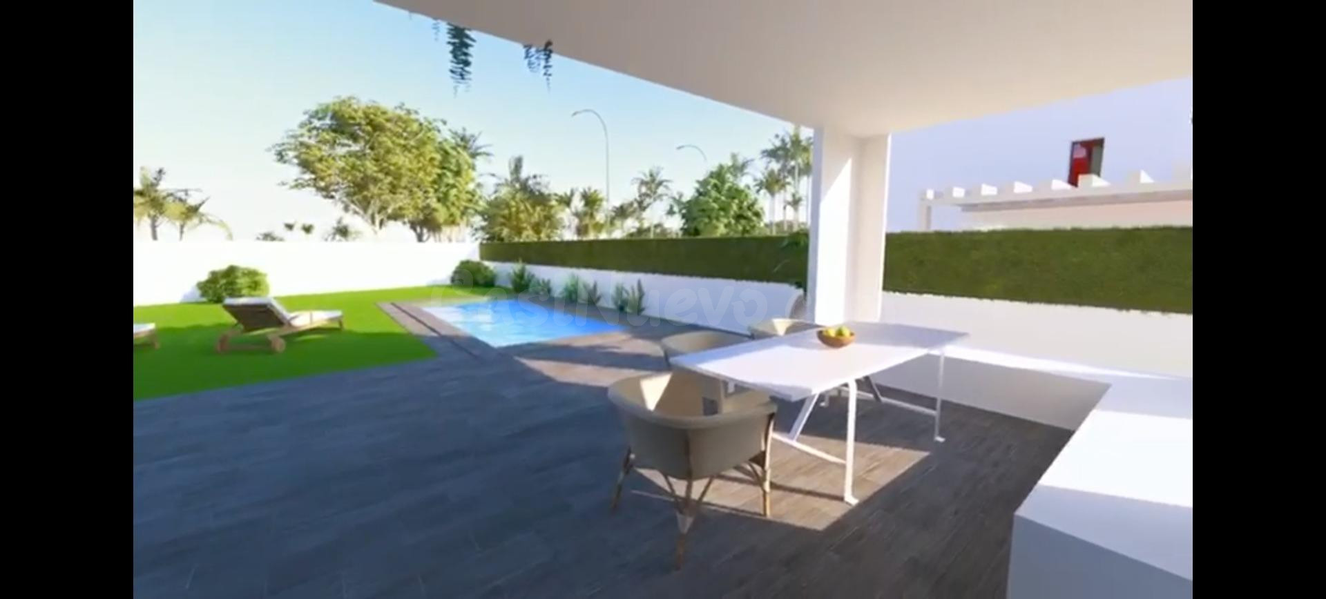 Chalet con 3 habitaciones, jardín, piscina, buhardilla y ter - foto 3