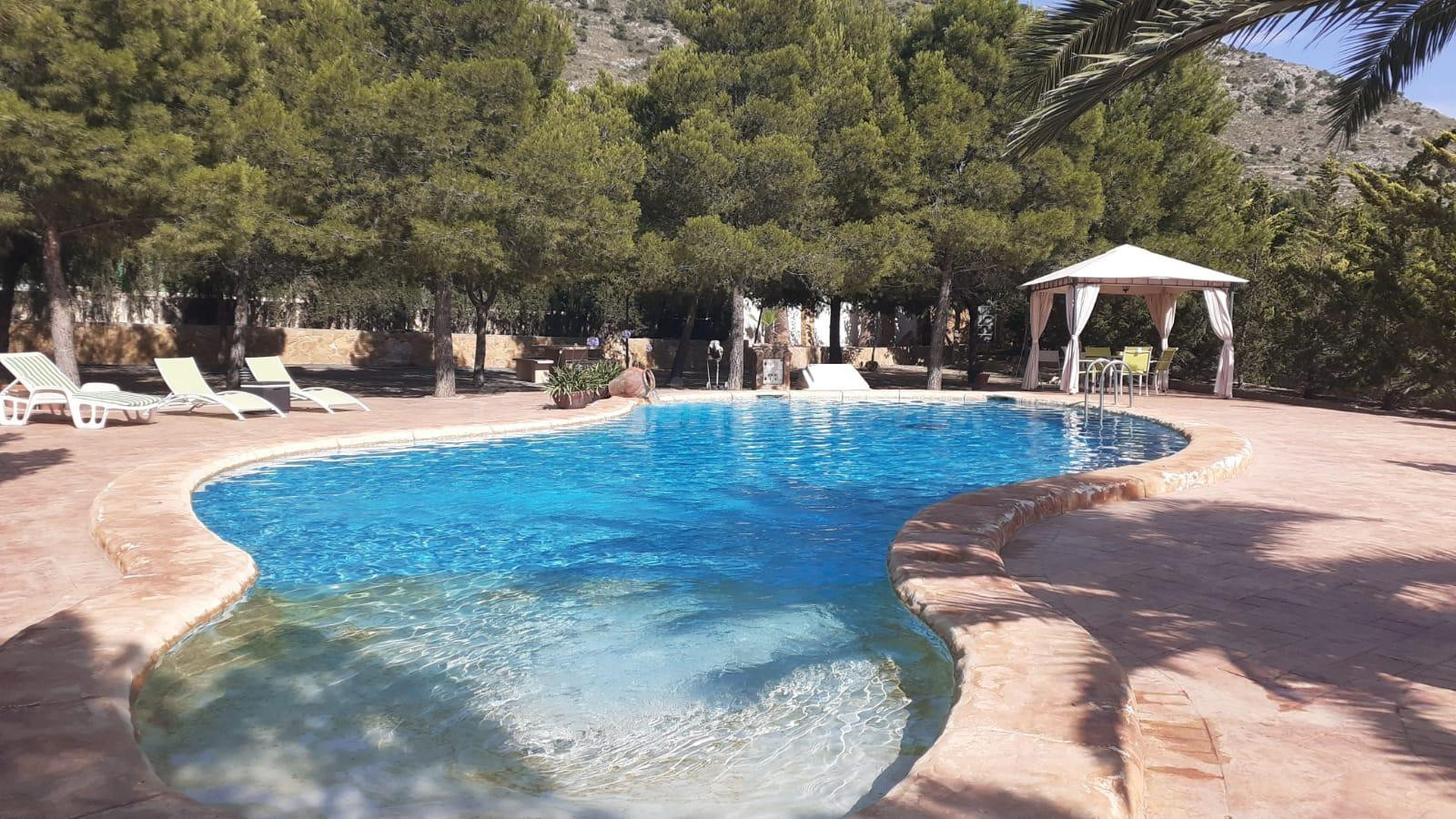 CHALET EN PETRER CON CASA PRINCIPAL Y DE INVITADOS CON PISCI