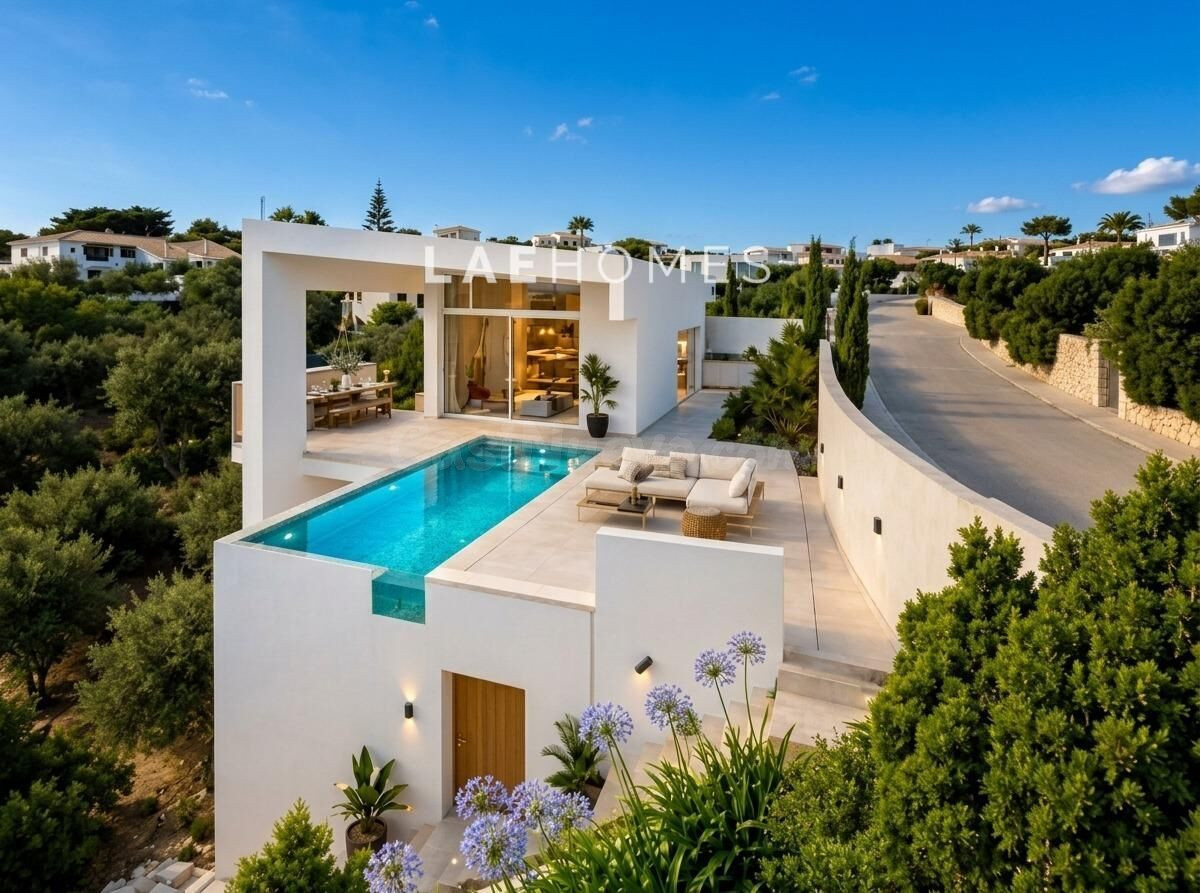 VILLA CONTEMPORÁNEA CON VISTAS PANORÁMICAS AL PUERTO DE MAHÓ - foto 3