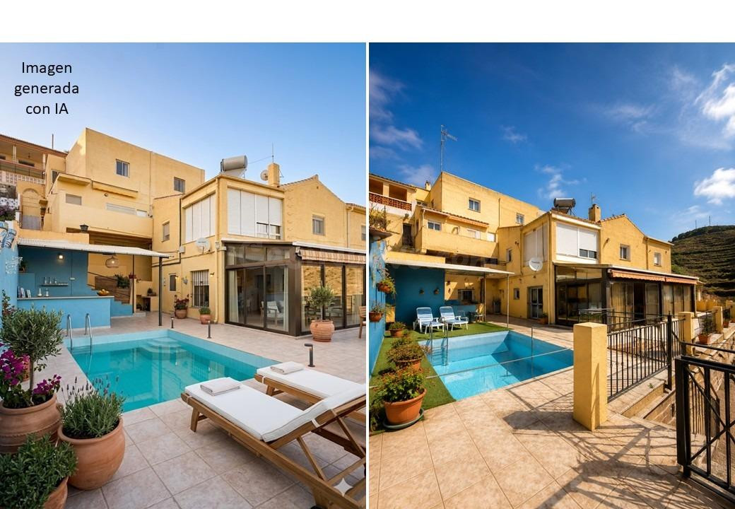 UNA VILLA SUSPENDIDA ENTRE EL CIELO Y EL MEDITERRÁNEO. - foto 2