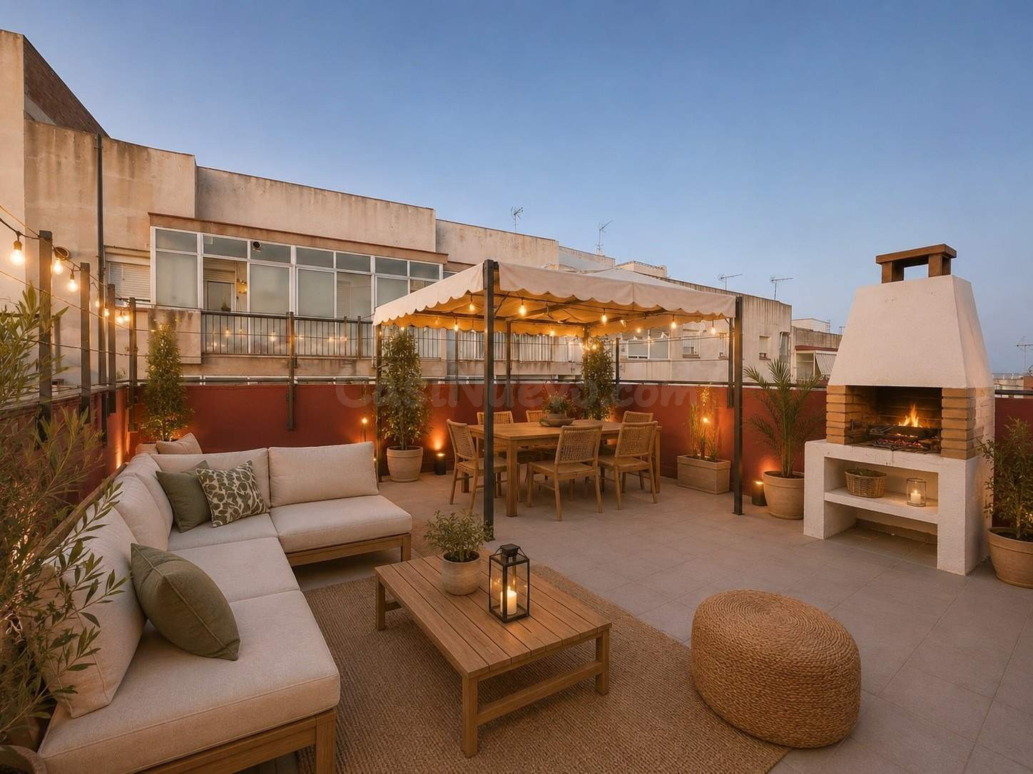 AMPLIO PISO DE 4 habitaciones, LUMINOSO Y CON UNA TERRAZA ES
