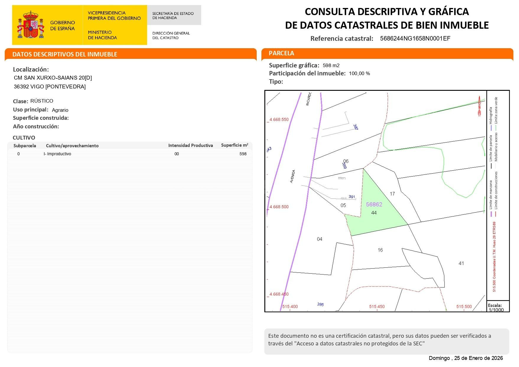 Venta de Terreno en Nagorol. Lugar Saianes - foto 4