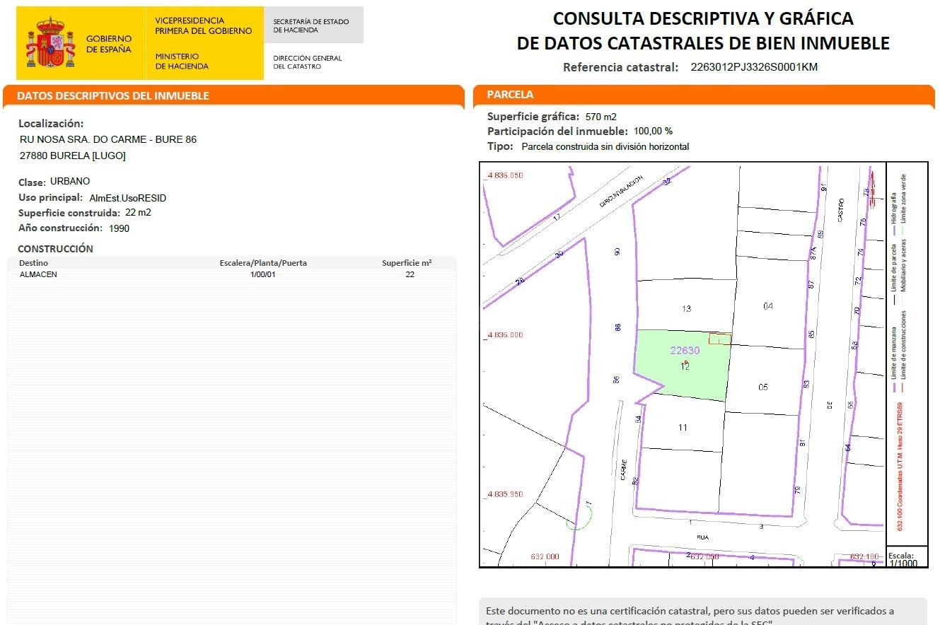 Terreno urbano en venta - Burela - foto 2