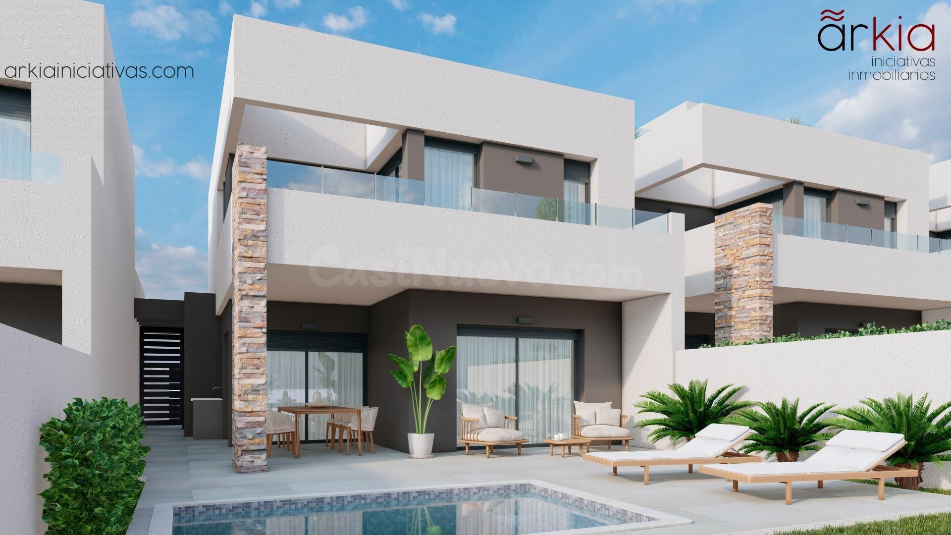 PROMOCIÓN DE OBRA NUEVA EN ÁGUILAS DE VILLAS INDEPENDIENTES