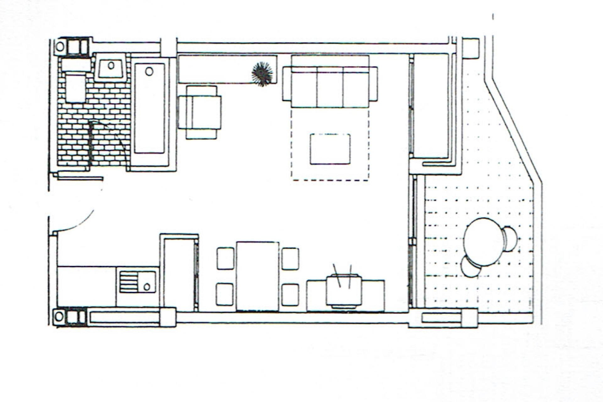 Estudio Suite en Benal Beach con terraza en Benalmádena