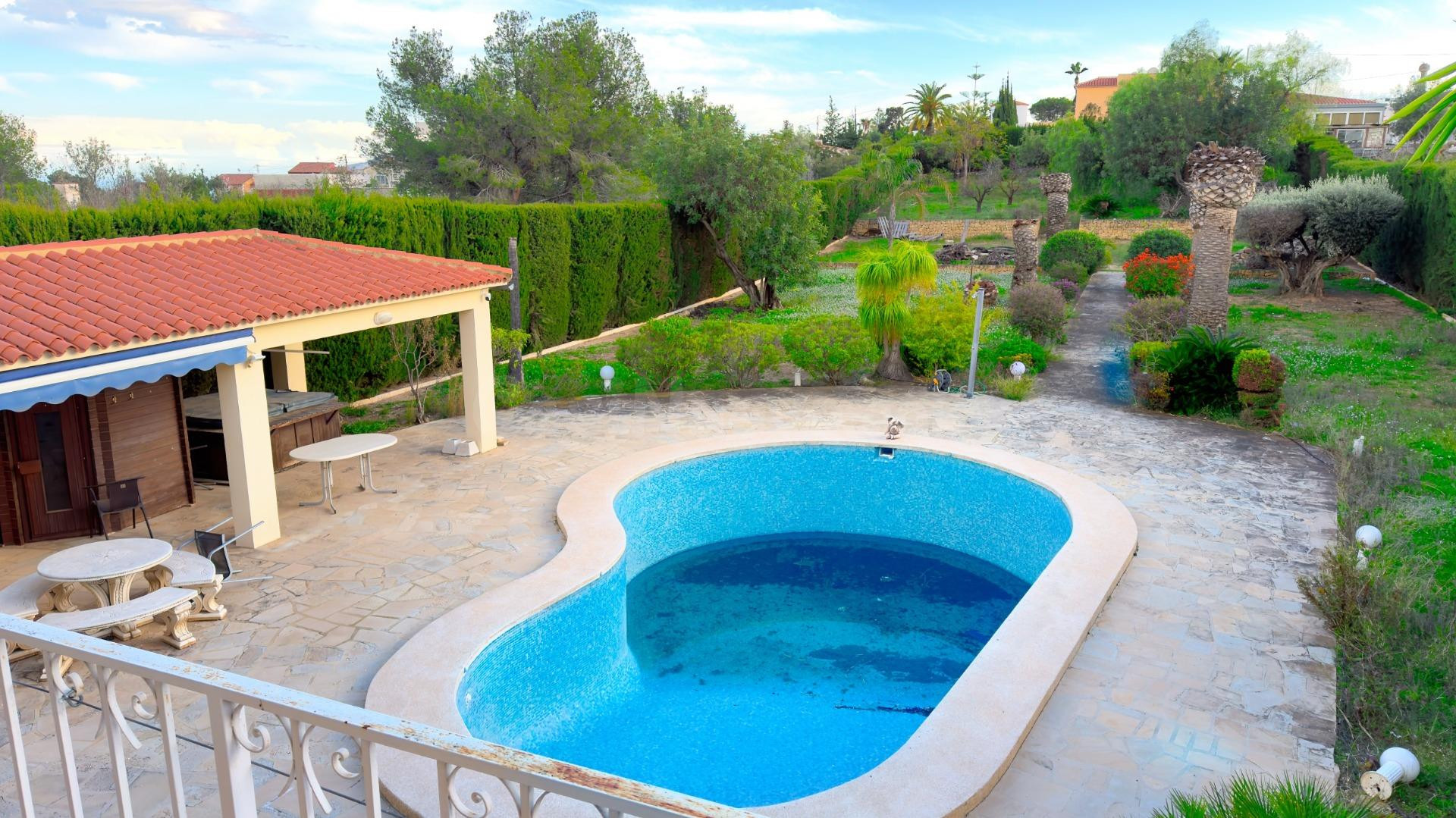 Chalet venta en la Nucia con vistas al mar