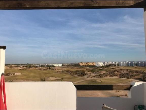 ÁTICO CON VISTAS AL CAMPO DE GOLF, TERRAZA Y PISCINAS EN LAS - foto 2