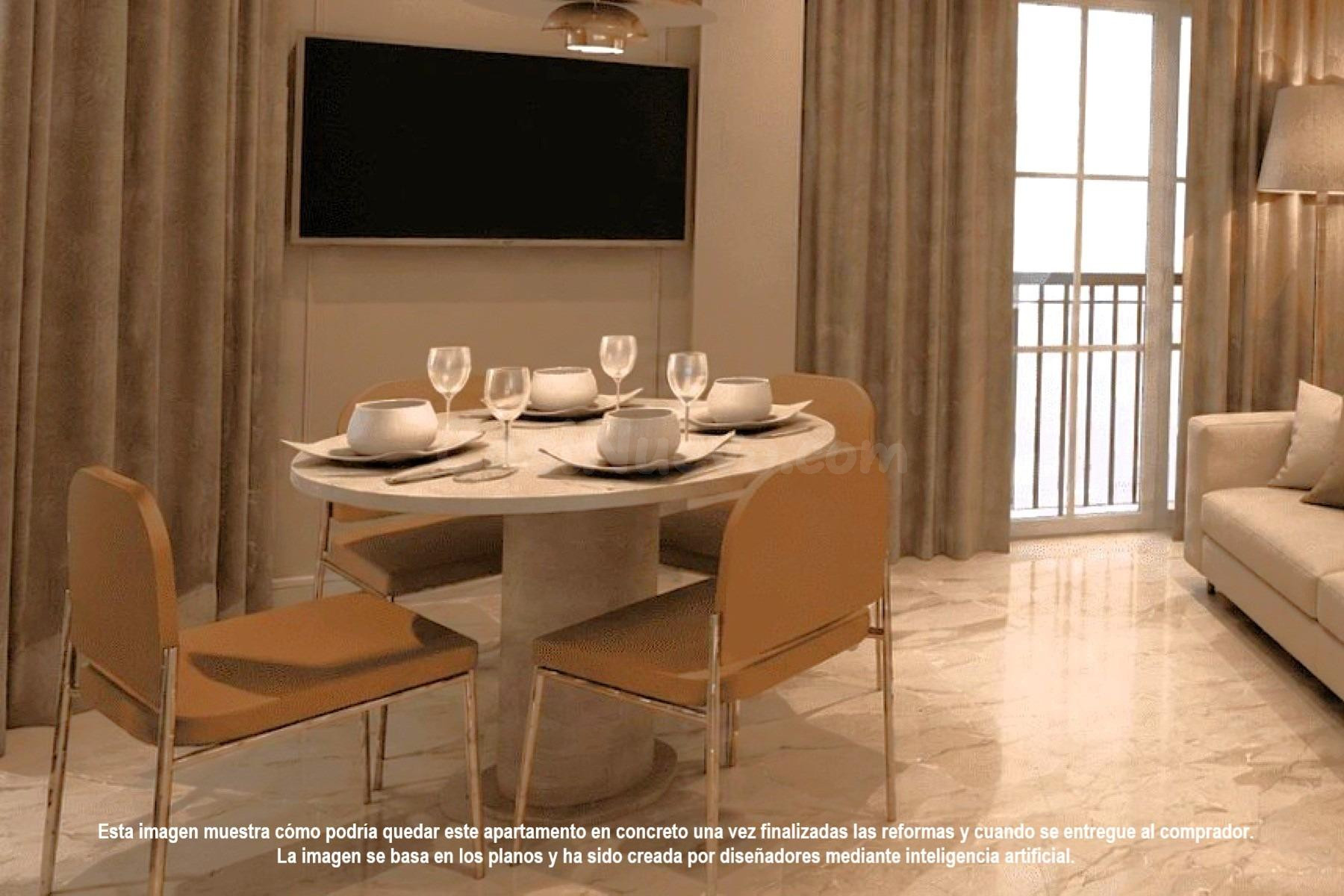 Apartamento céntrico, luminoso y renovado con estilo (39,3 m - foto 2