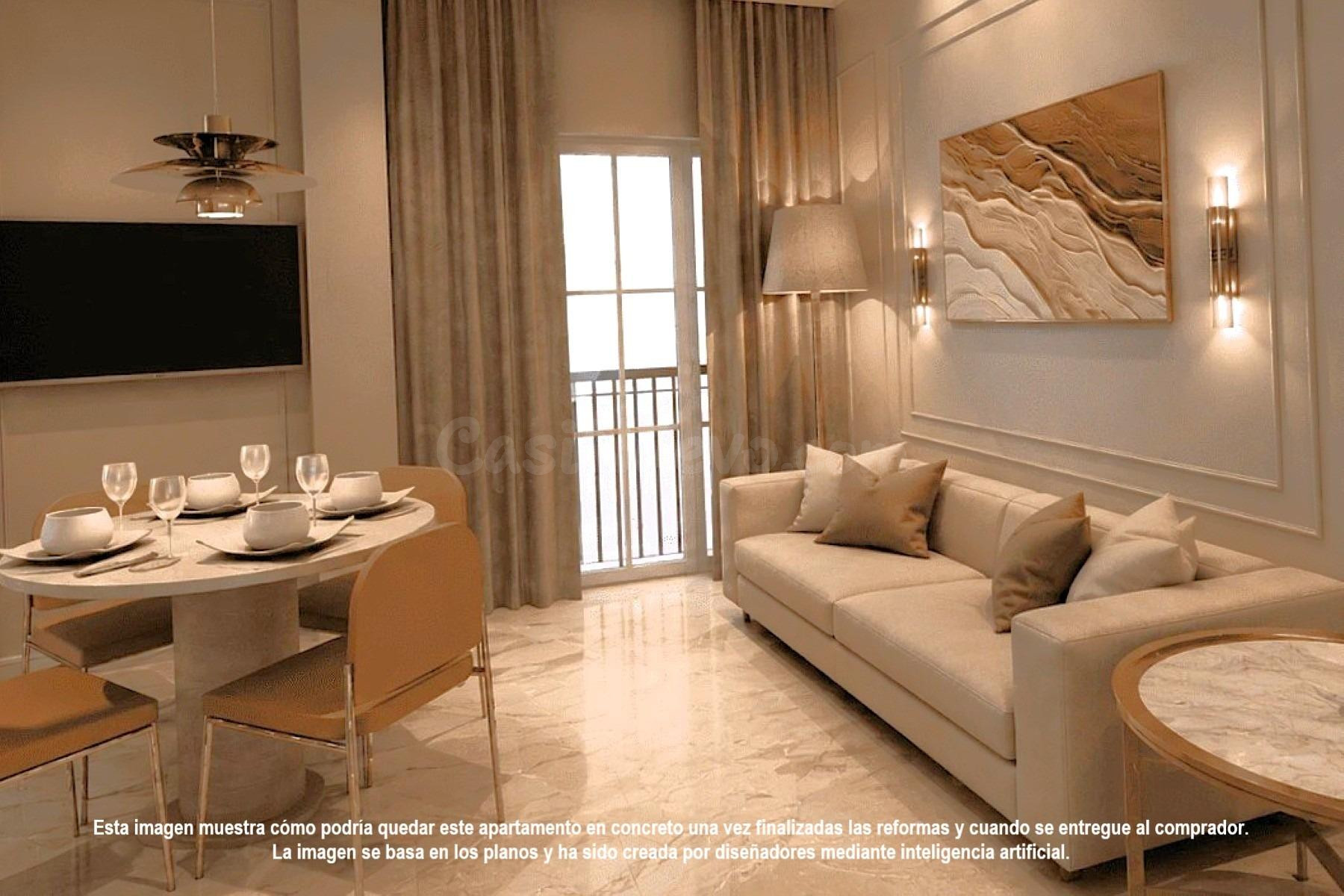 Apartamento céntrico, luminoso y renovado con estilo (39,3 m - foto 3