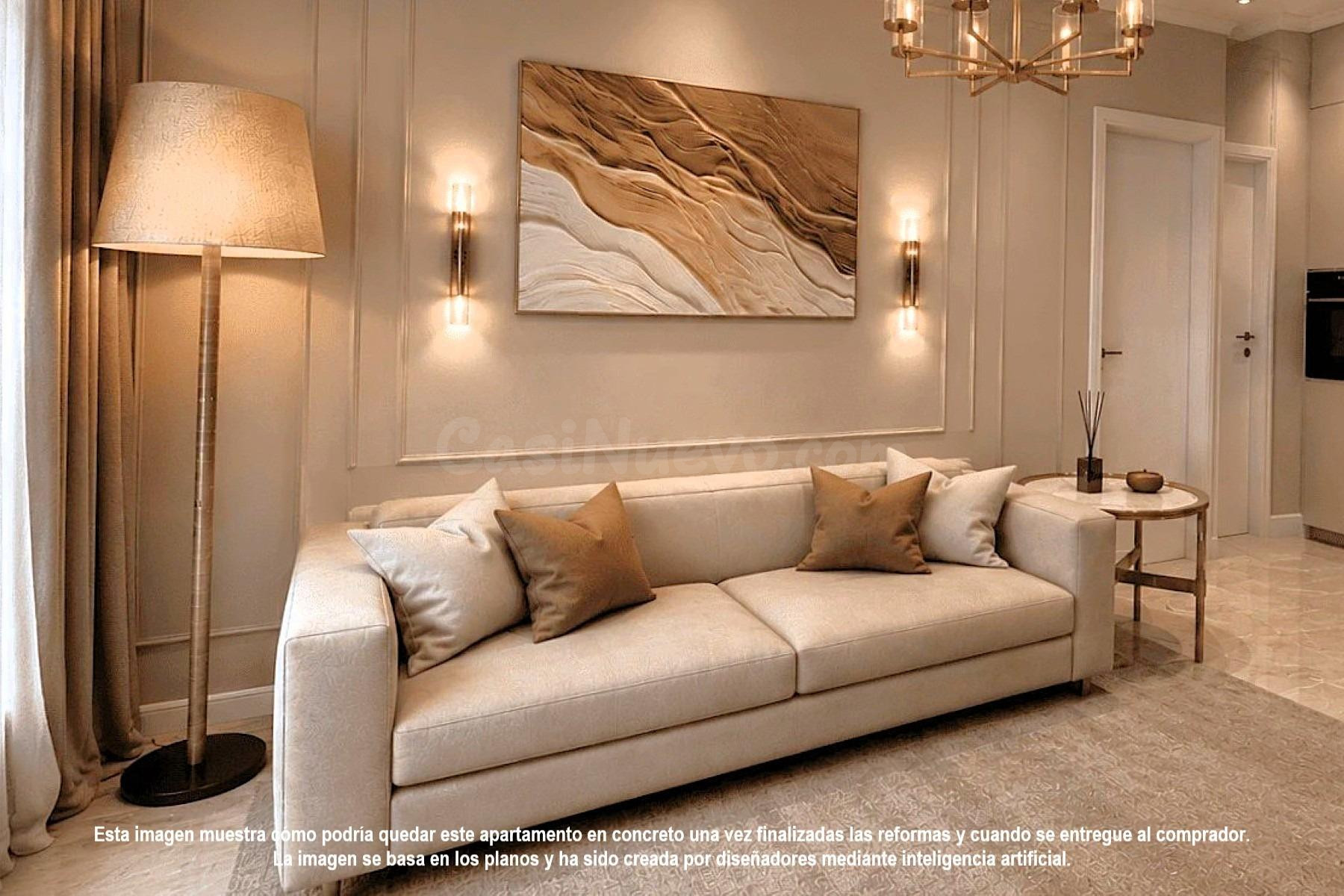 Apartamento céntrico, luminoso y renovado con estilo (39,3 m - foto 4