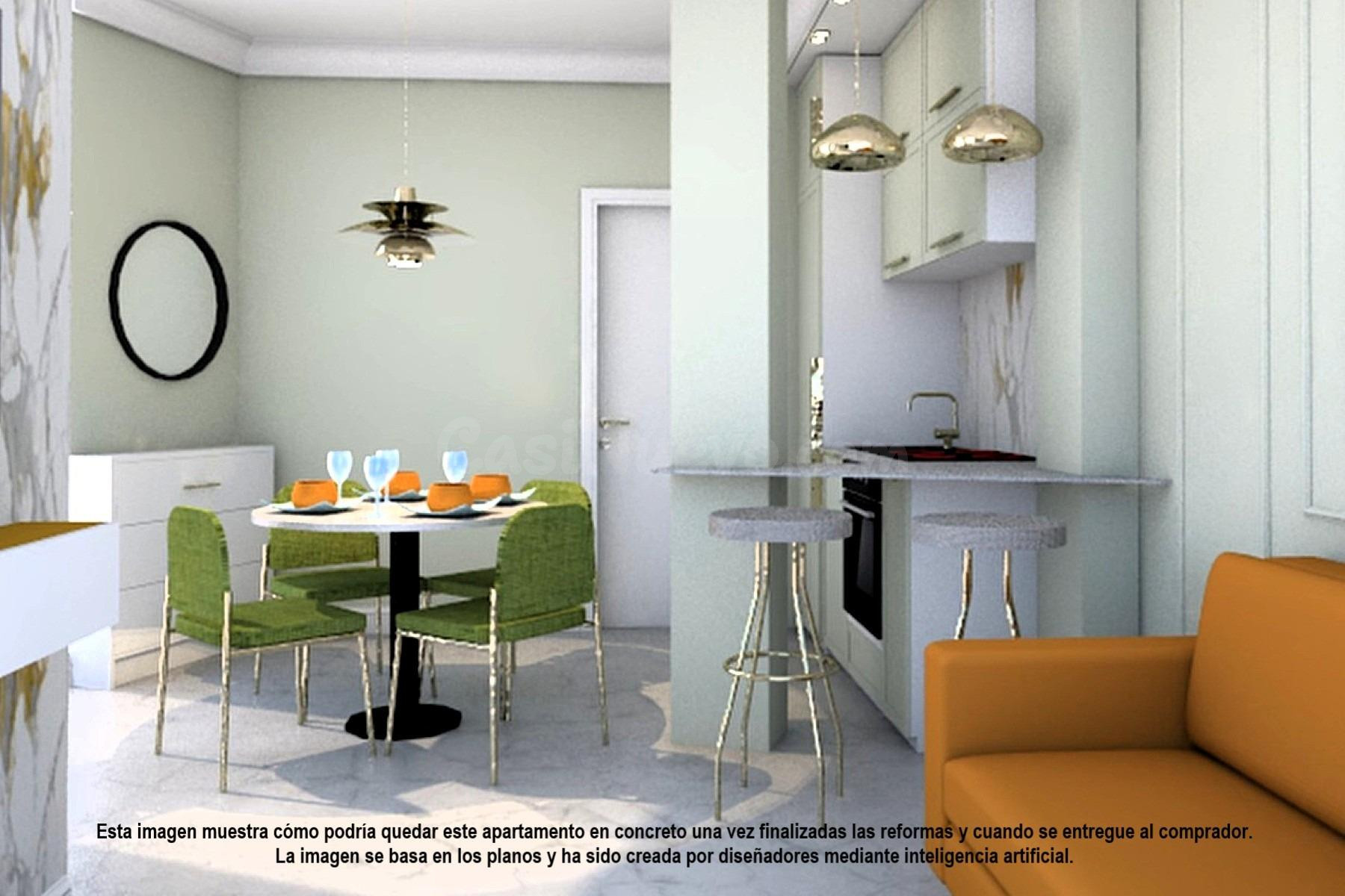Estudio céntrico, luminoso y renovado con estilo (26,7 m2 –  - foto 2