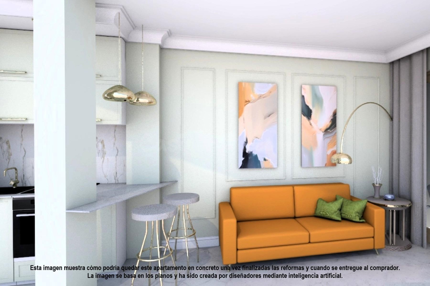 Estudio céntrico, luminoso y renovado con estilo (26,7 m2 –  - foto 5