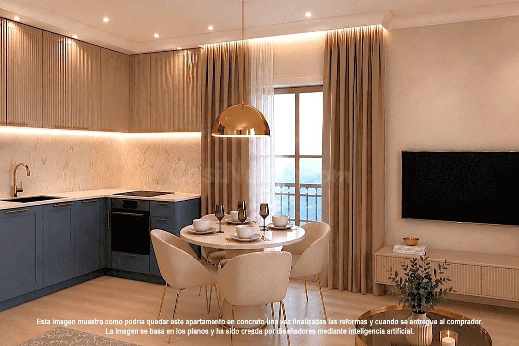 Apartamento céntrico, luminoso y renovado con estilo (36,2 m - foto 3