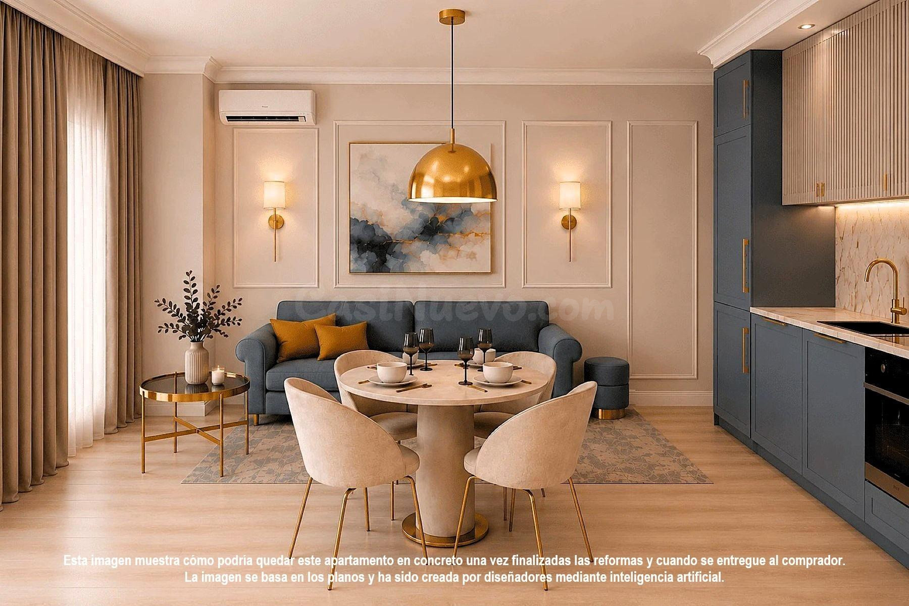 Apartamento céntrico, luminoso y renovado con estilo (36,2 m - foto 5