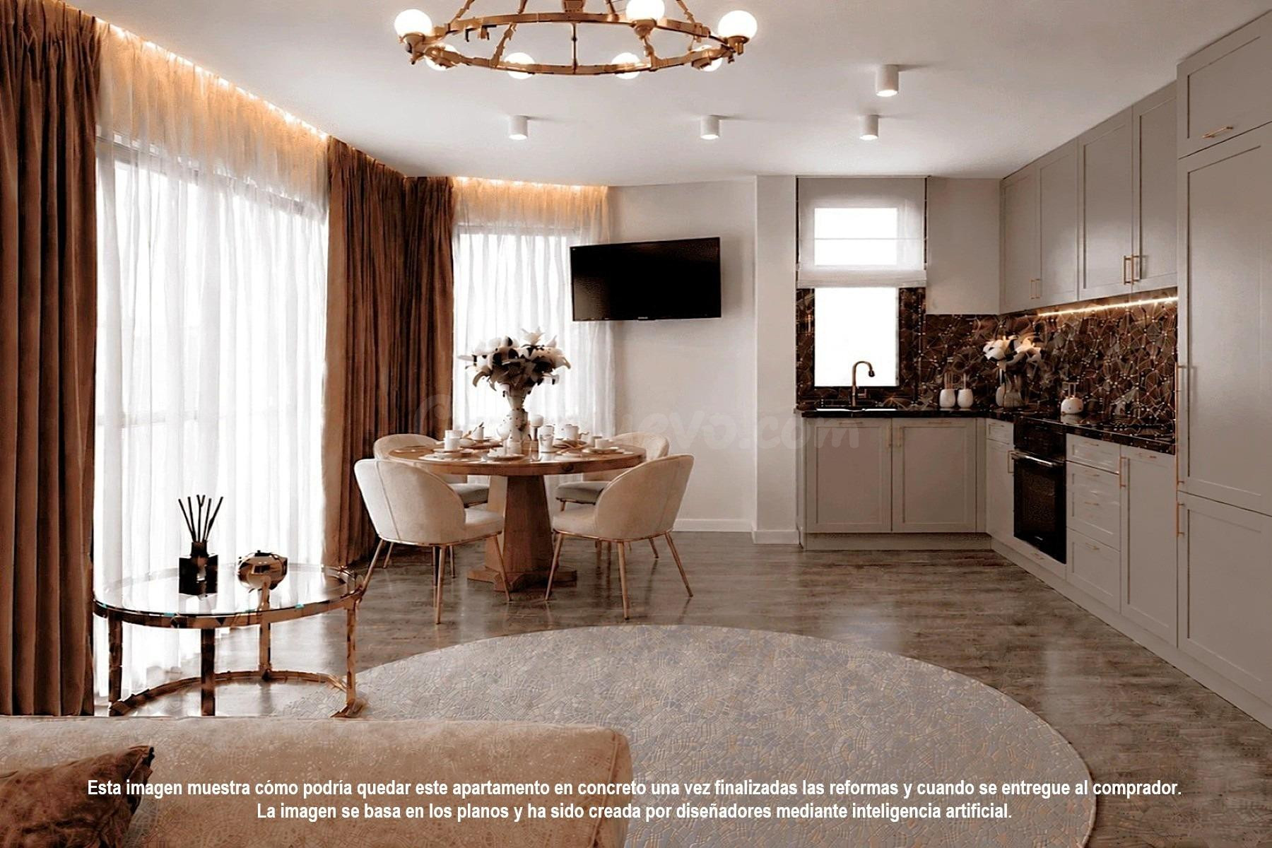 Apartamento céntrico, luminoso y renovado con estilo (45,2 m2 – 2.ª planta). Dos balcones luminosos, a solo 950 m de la Playa del Cura, ¡y con licencia turística!