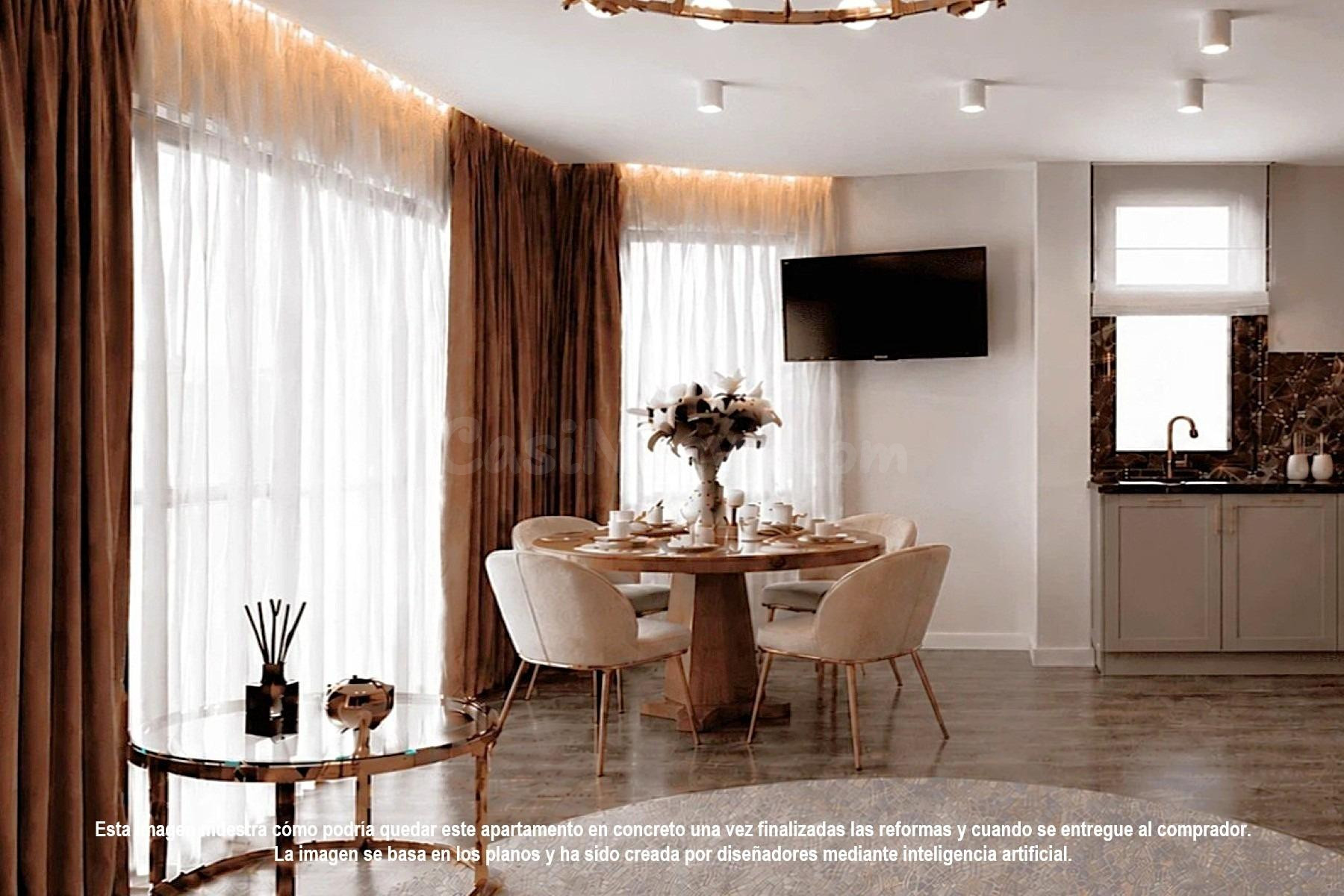 Apartamento céntrico, luminoso y renovado con estilo (45,2 m - foto 2