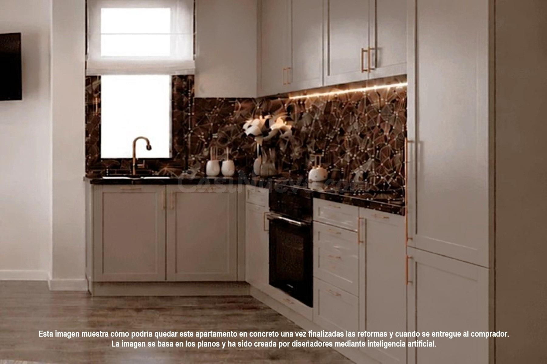 Apartamento céntrico, luminoso y renovado con estilo (45,2 m - foto 4