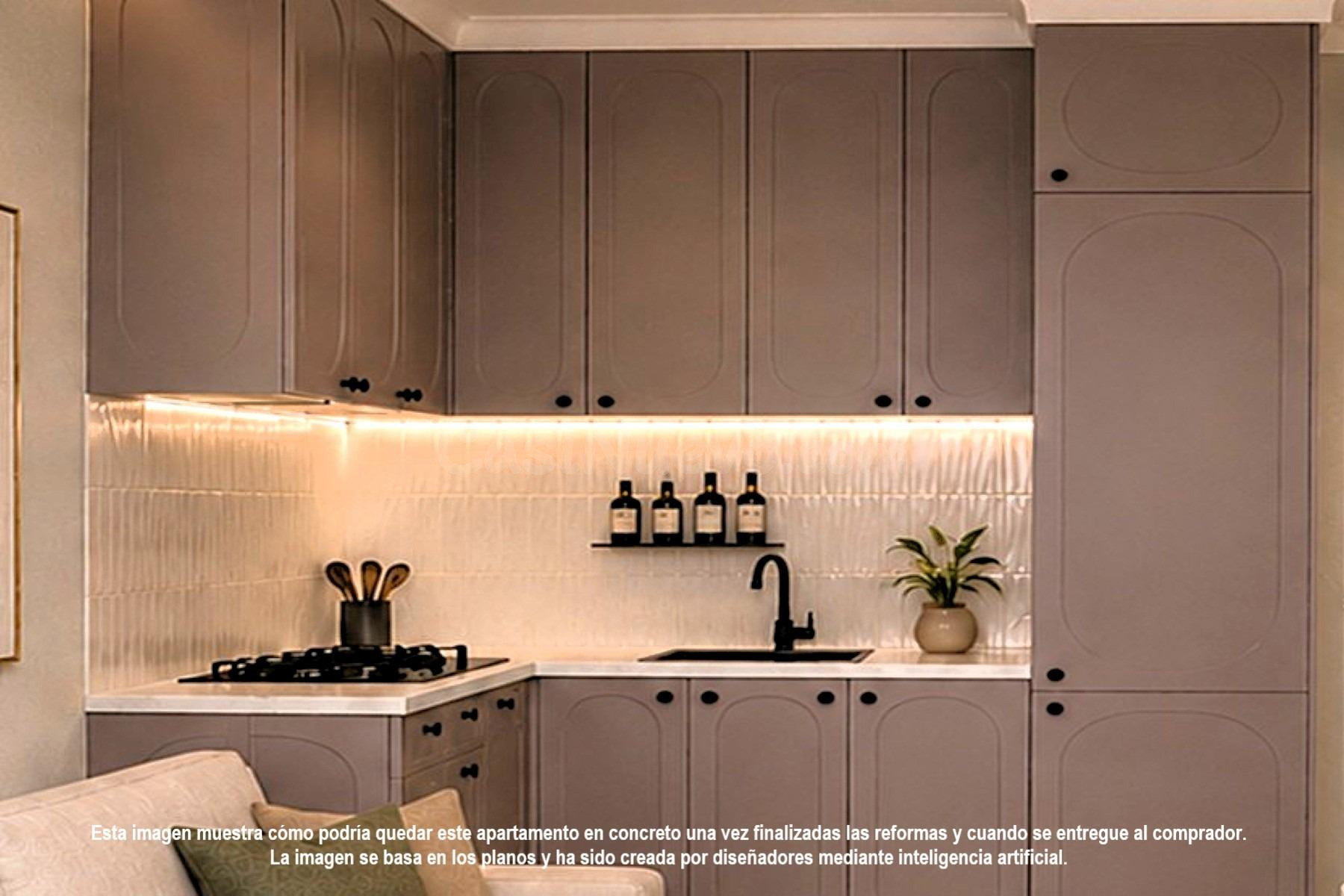 Estudio céntrico, luminoso y renovado con estilo (41,3 m2 –  - foto 3