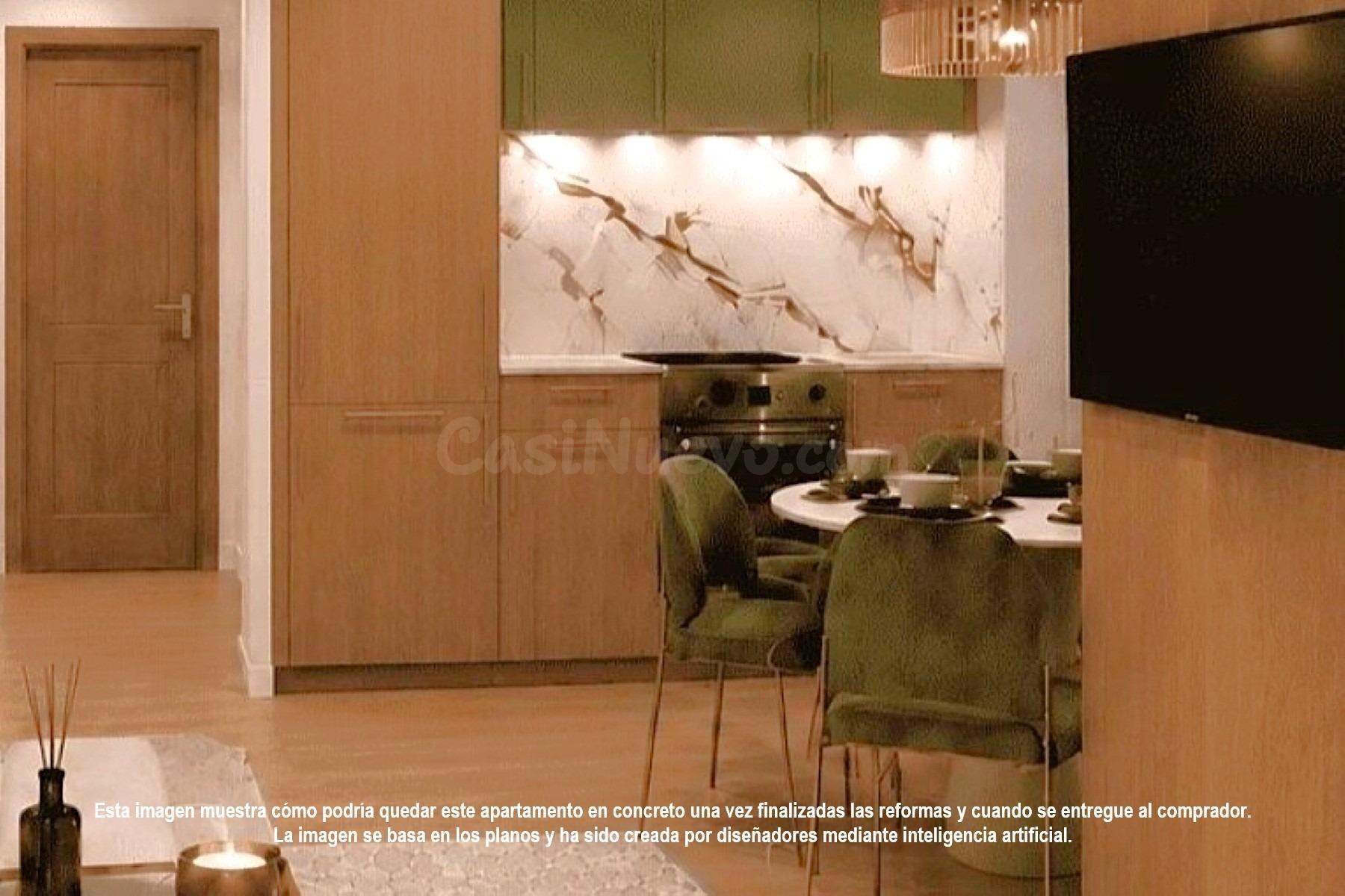 Apartamento céntrico, luminoso y renovado con estilo (43,7 m - foto 3