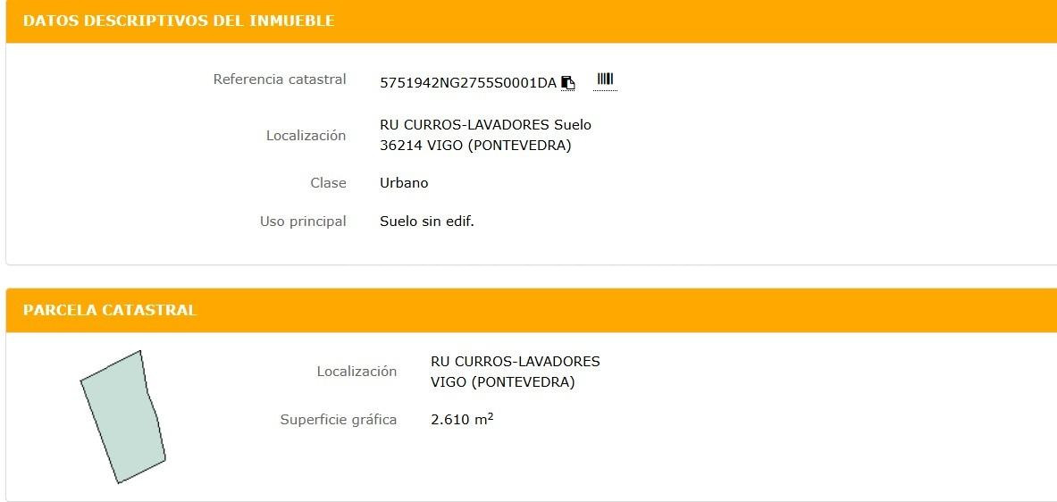 Terreno Rústico de 3.793 m2 en Vigo-LAVADORES - foto 3