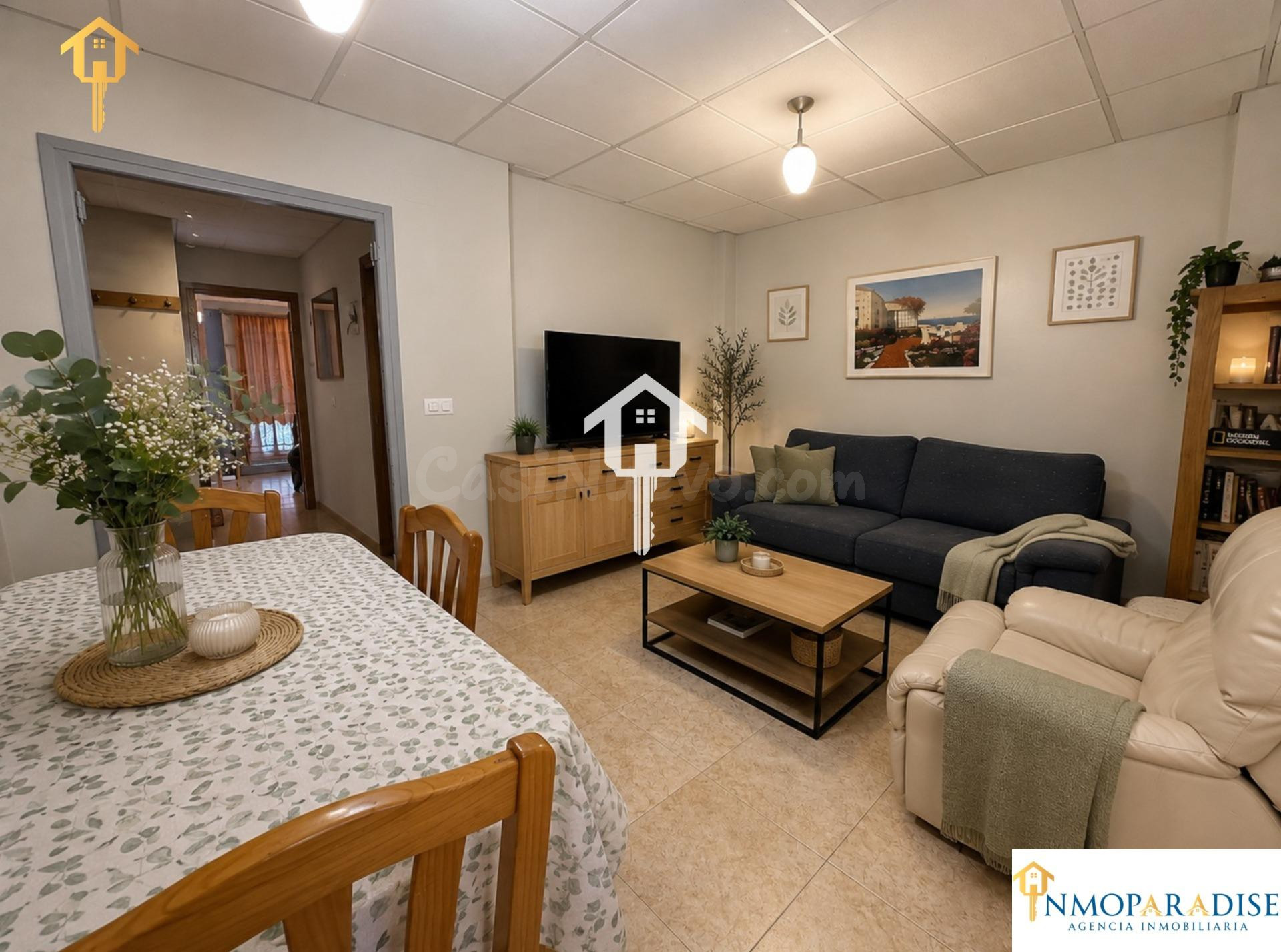 PISO EN VENTA EN ALICANTE. 107m2, 4 habitaciones, 1 BAÑO, SEGUNDA PLANTA SIN ASCENSOR. ZONA DE SANTO DOMINGO