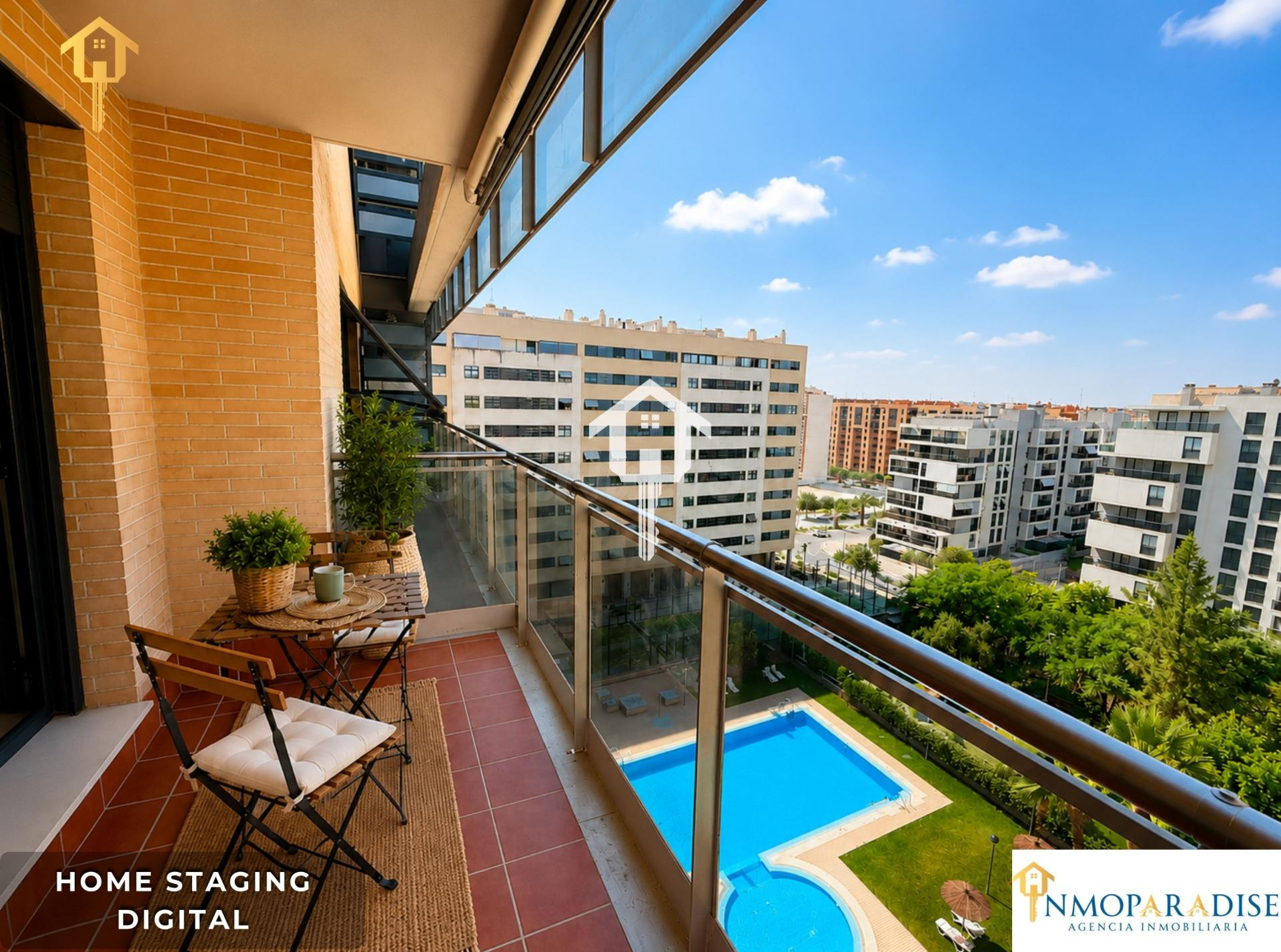 ESPECTACULAR PISO EN EXCLUSIVA CON TERRAZA, PISCINA, GARAJE  - foto 2