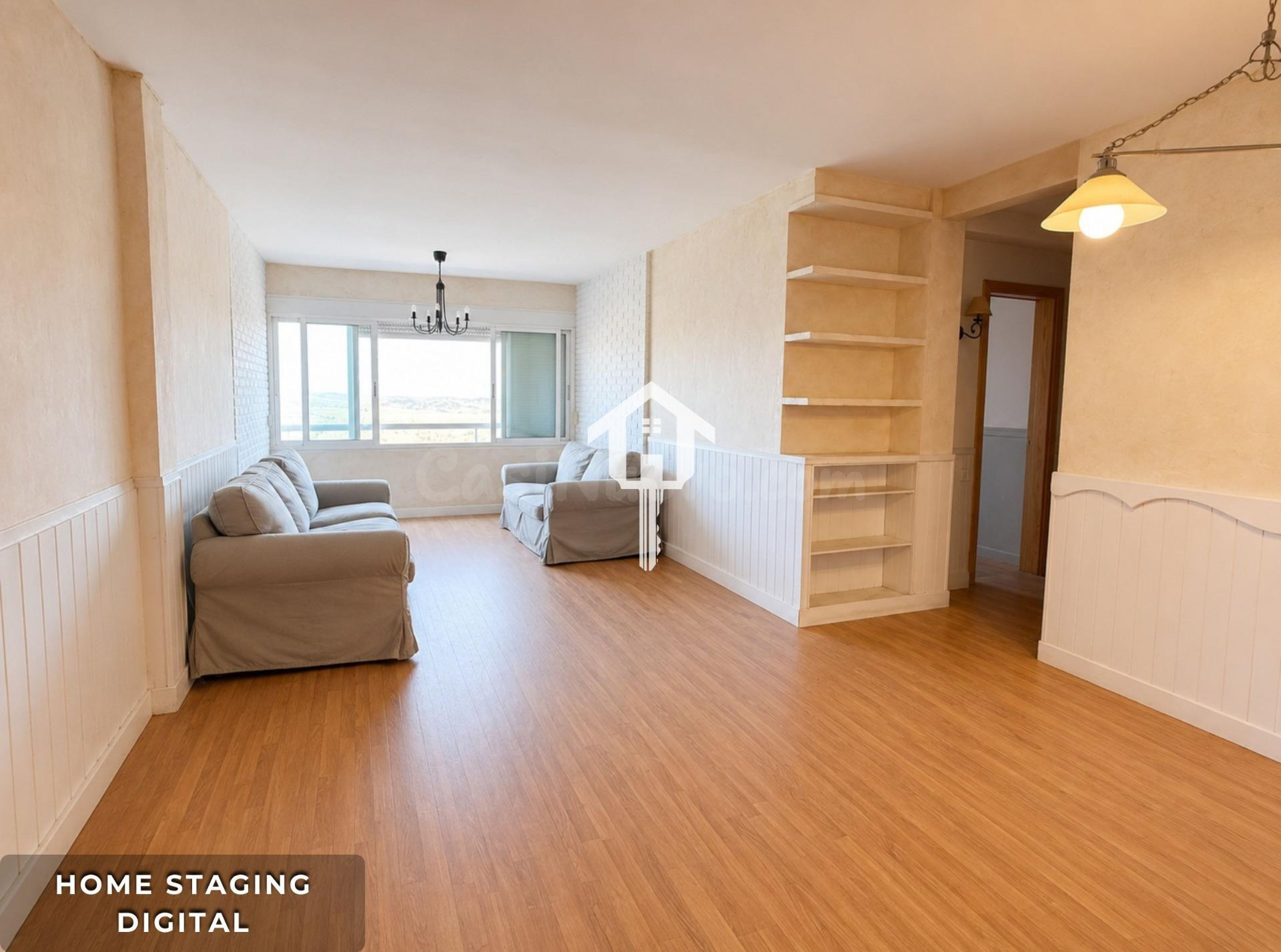 PISO DE 80 M2 CON GARAJE Y VISTAS DESPEJADAS EN ZONA CIUDAD  - foto 3