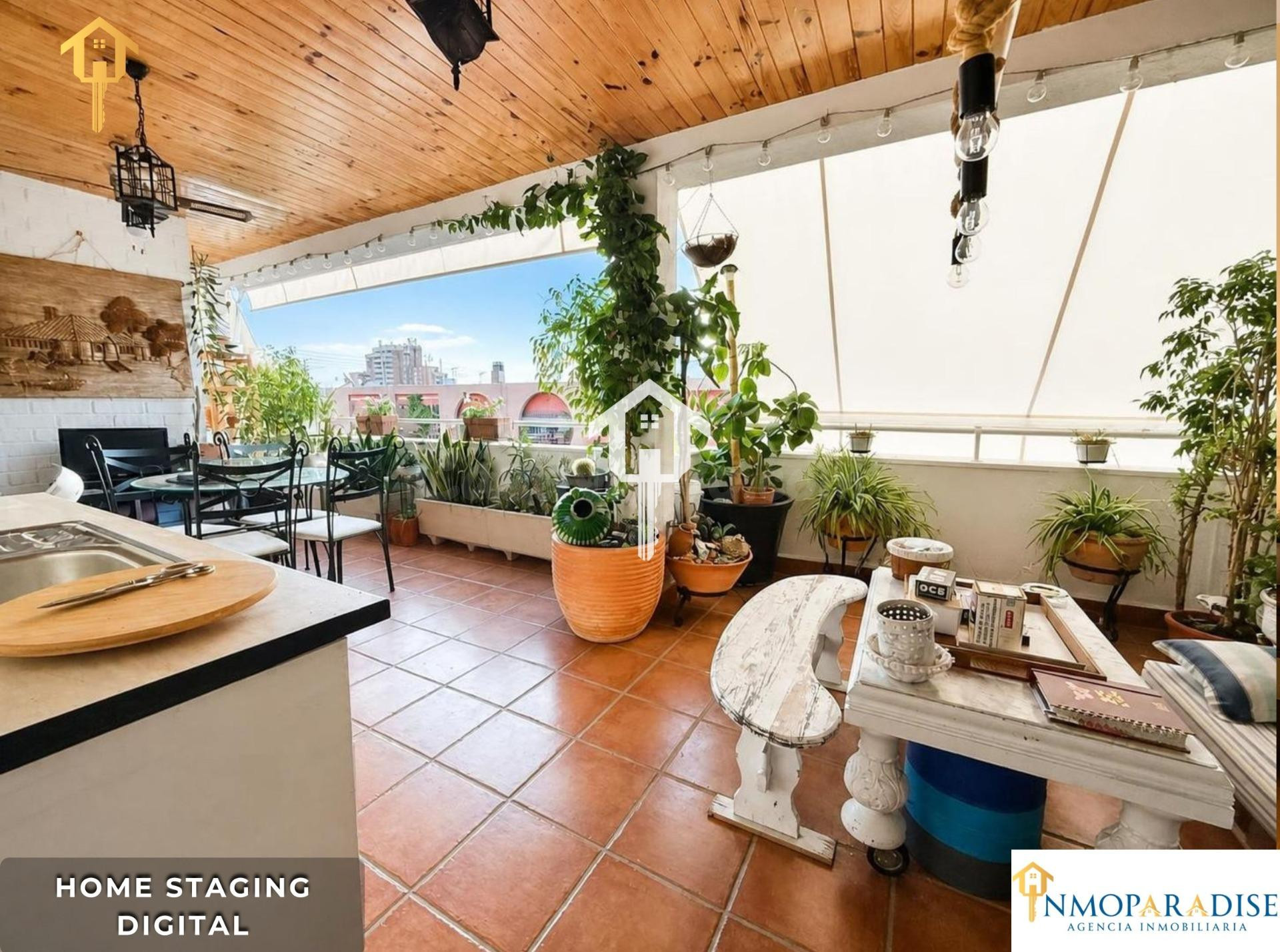 ESPECTACULAR ÁTICO EN VENTA EN ALICANTE, ZONA CAROLINAS ALTAS. 110m2, 4 habitaciones, 2 BAÑOS, QUINTA PLANTA CON ASCENSOR. 22m2 DE TERRAZA.