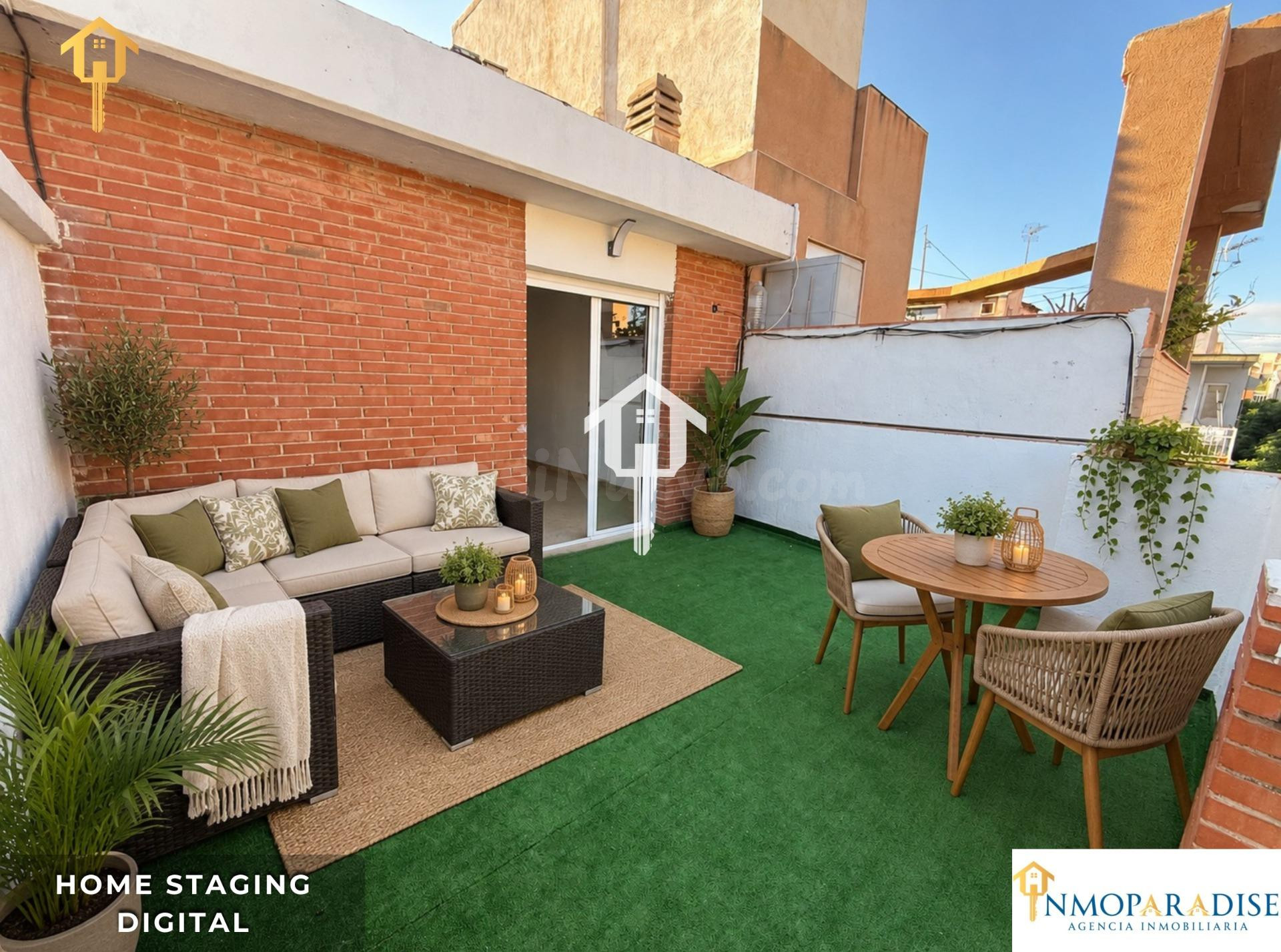 ÁTICO EN VENTA EN ALICANTE, ZONA DE CAROLINAS BAJAS. 74m2, 2 habitaciones, 1 BAÑO, CUARTA PLANTA SIN ASCENSOR.