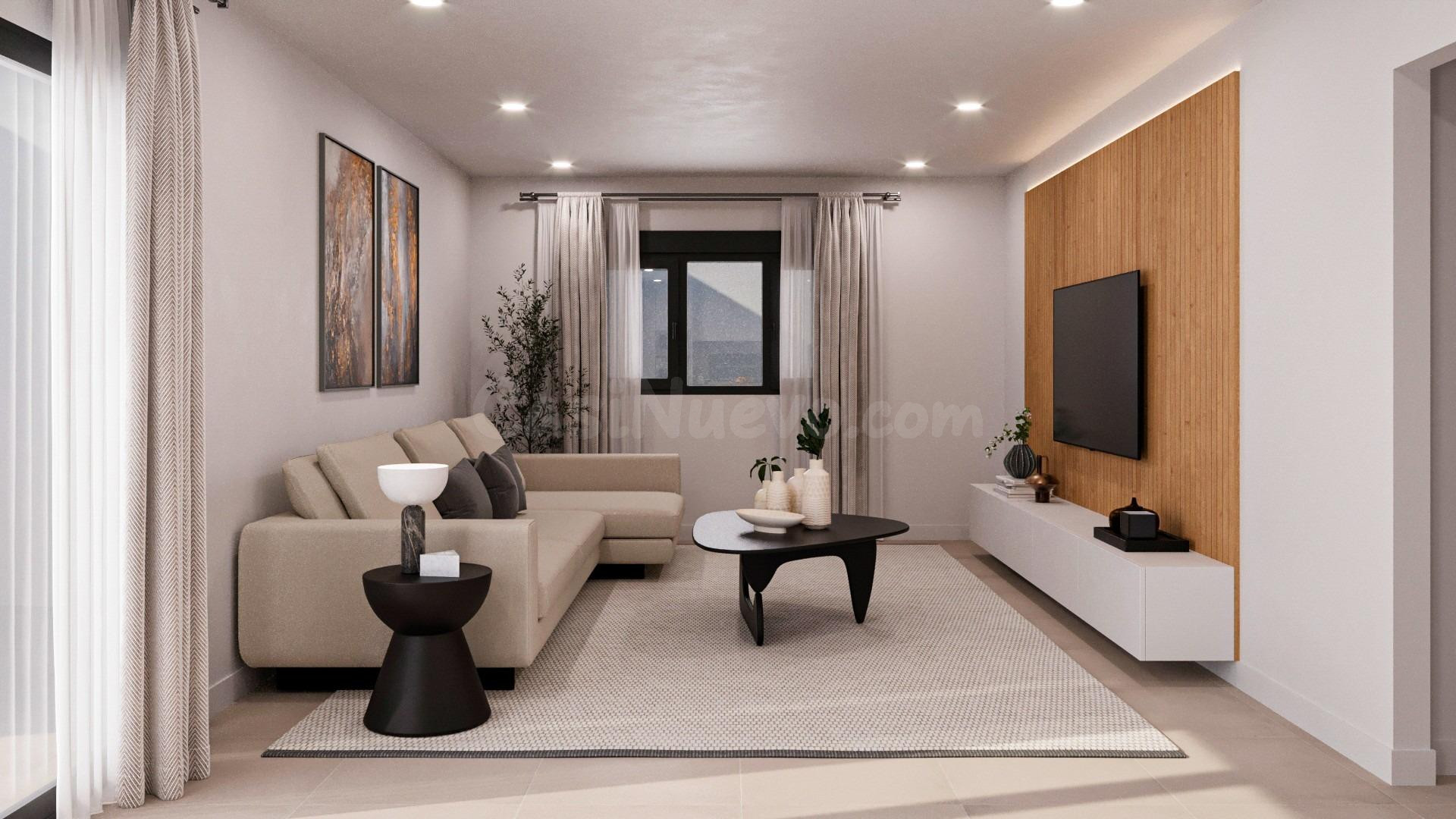 VILLAS DE OBRA NUEVA EN FUENTE ALAMO, MURCIA - foto 4