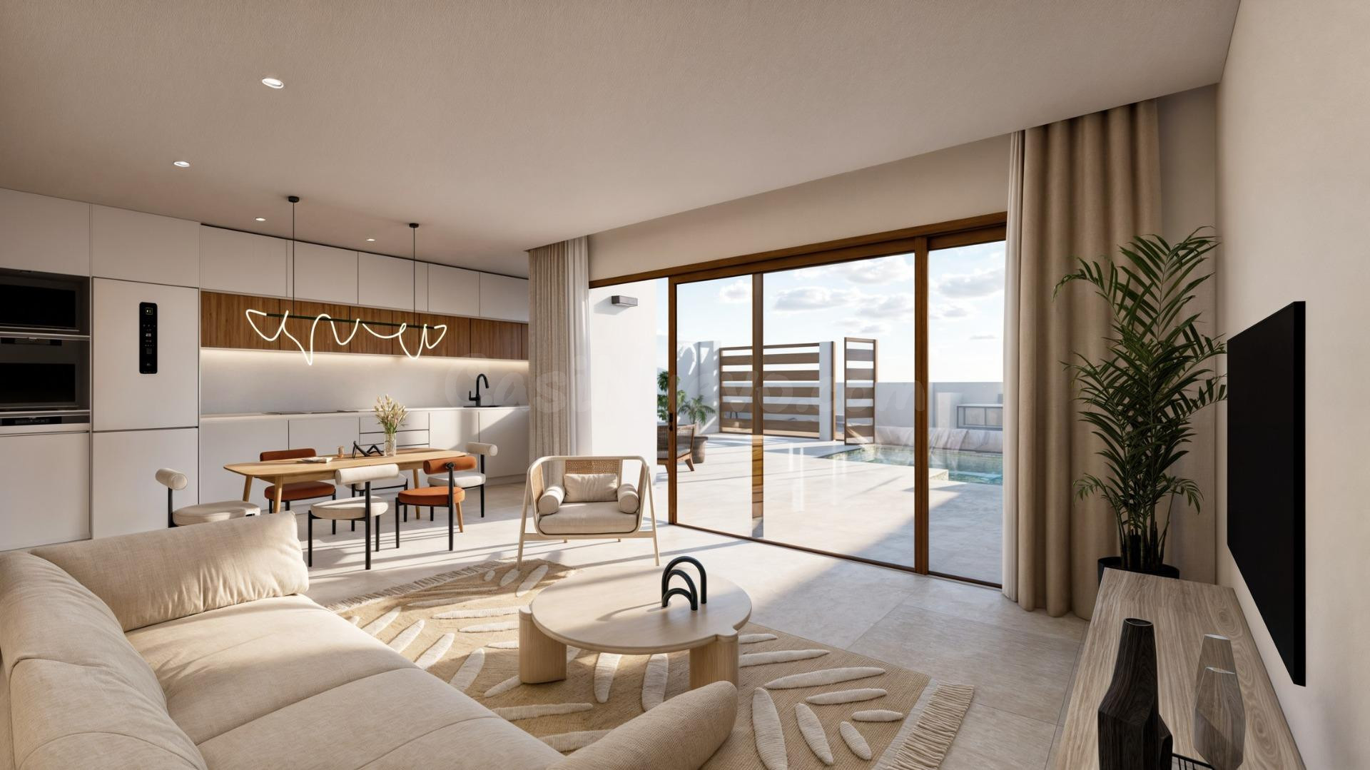 Villas modernas de nueva construcción en Torre-Pacheco, Murc