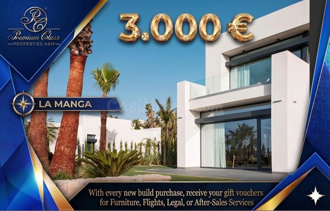Villas de nueva construcción en venta en La Manga Club - Vid