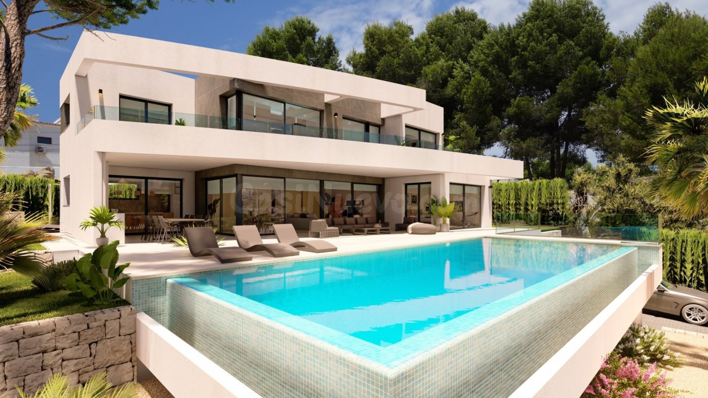 VILLA DE LUJO DE OBRA NUEVA EN MORAIRA - foto 3